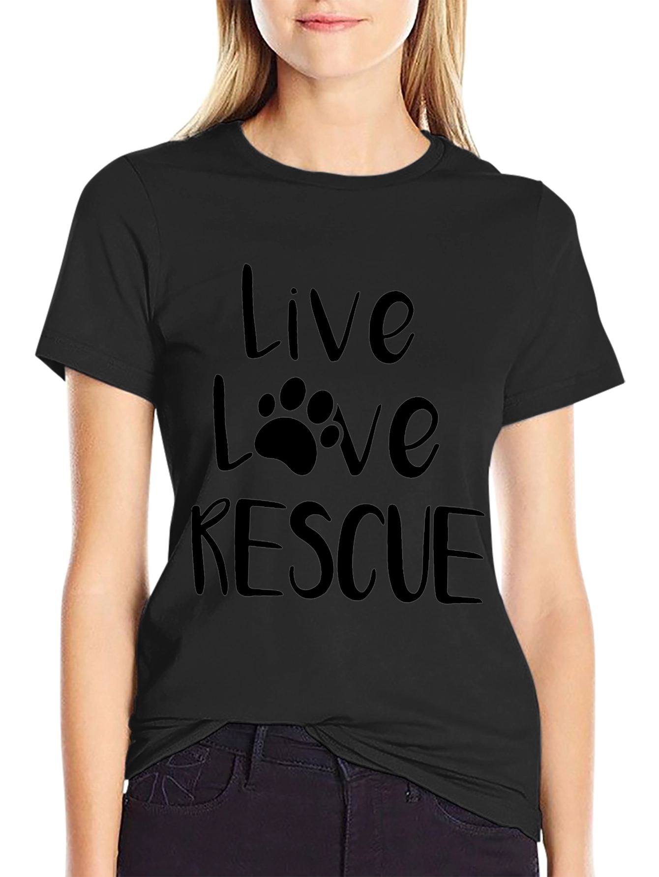 Live Love Rescue Graphic Tee
