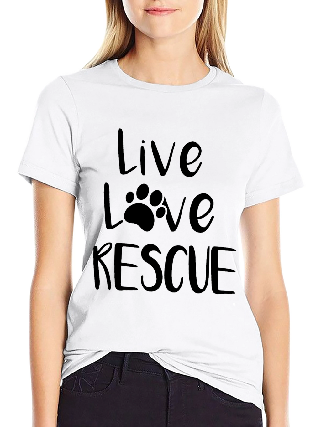 Live Love Rescue Graphic Tee