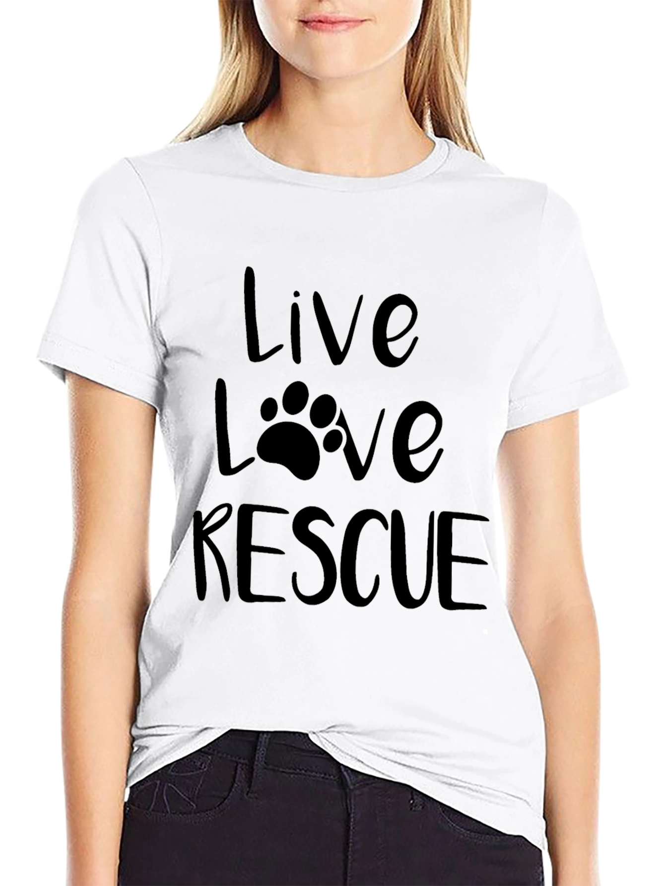 Live Love Rescue Graphic Tee