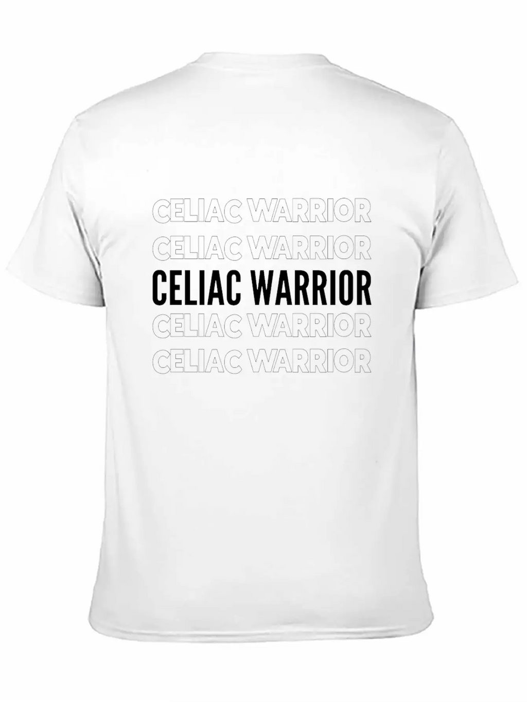 Celiac Warrior Celiac Disease Awareness Fighter Timeless Short Sleeve Tee – Comfy And Minimalist Design