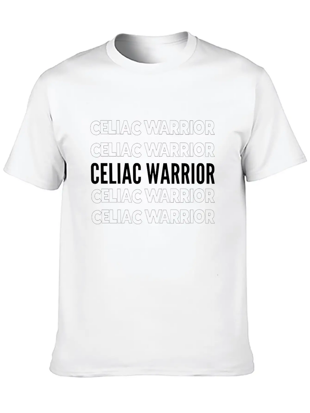 Celiac Warrior Celiac Disease Awareness Fighter Timeless Short Sleeve Tee – Comfy And Minimalist Design