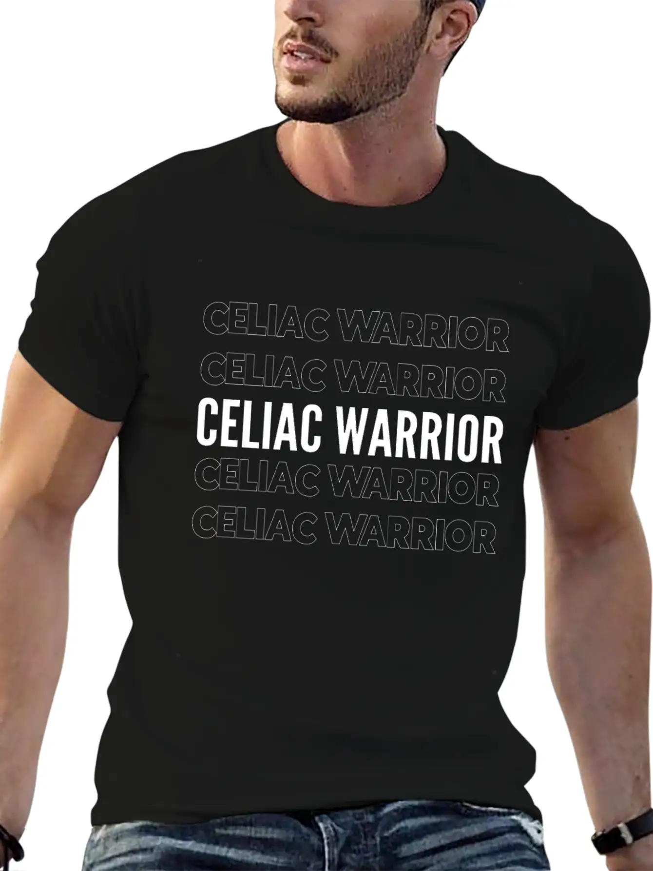 Celiac Warrior Celiac Disease Awareness Fighter Timeless Short Sleeve Tee – Comfy And Minimalist Design