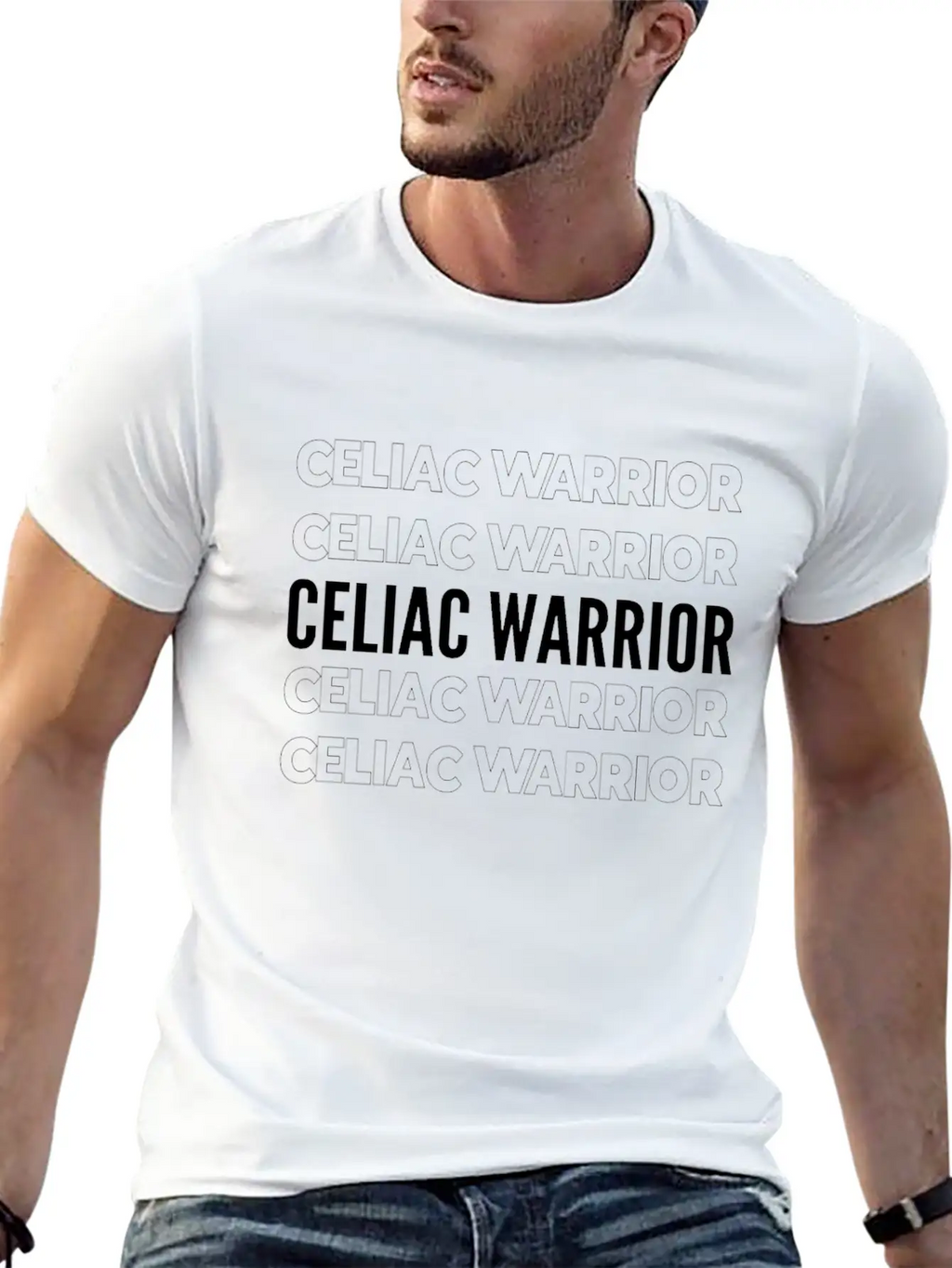 Celiac Warrior Celiac Disease Awareness Fighter Timeless Short Sleeve Tee – Comfy And Minimalist Design
