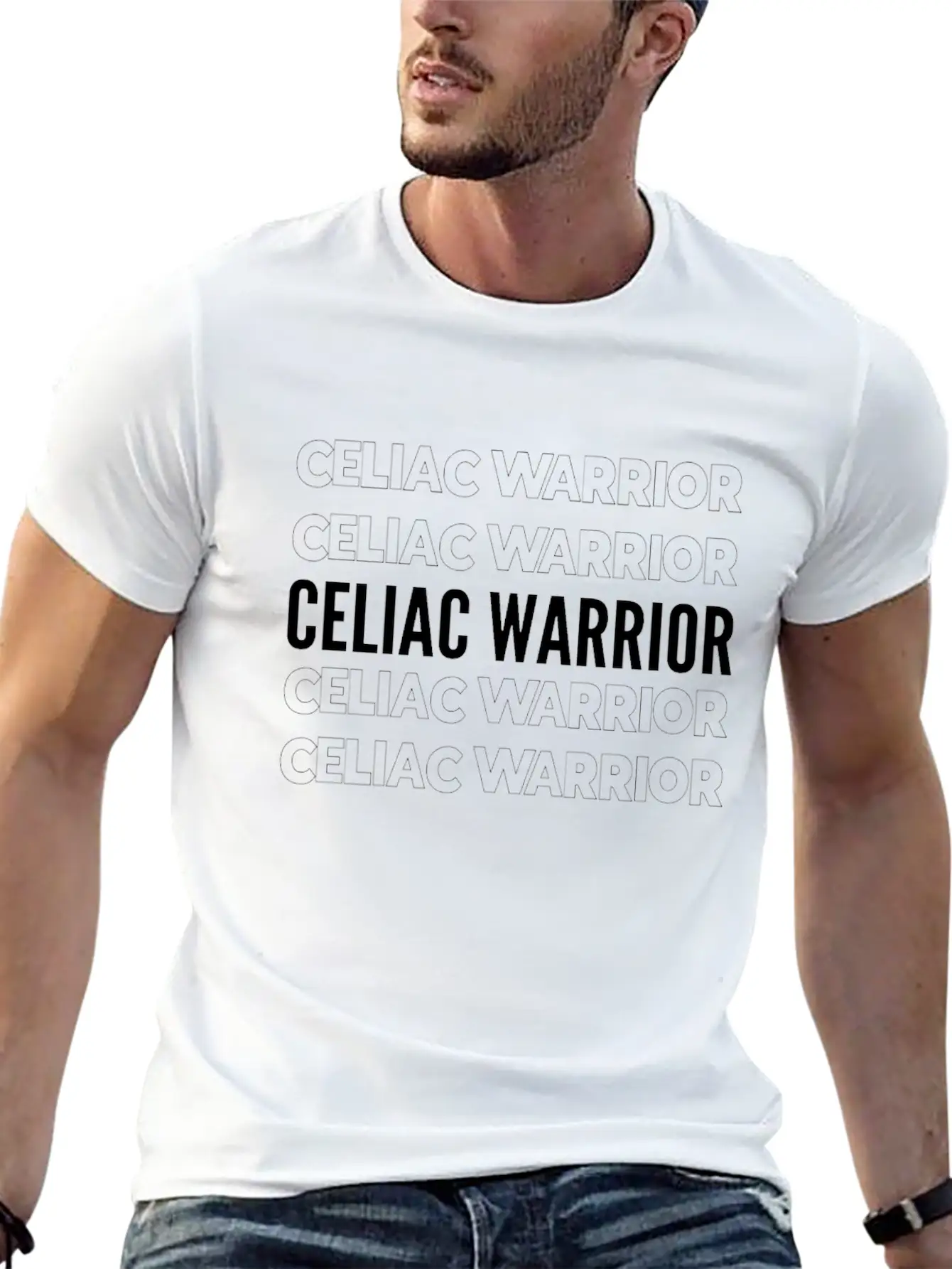 Celiac Warrior Celiac Disease Awareness Fighter Timeless Short Sleeve Tee – Comfy And Minimalist Design