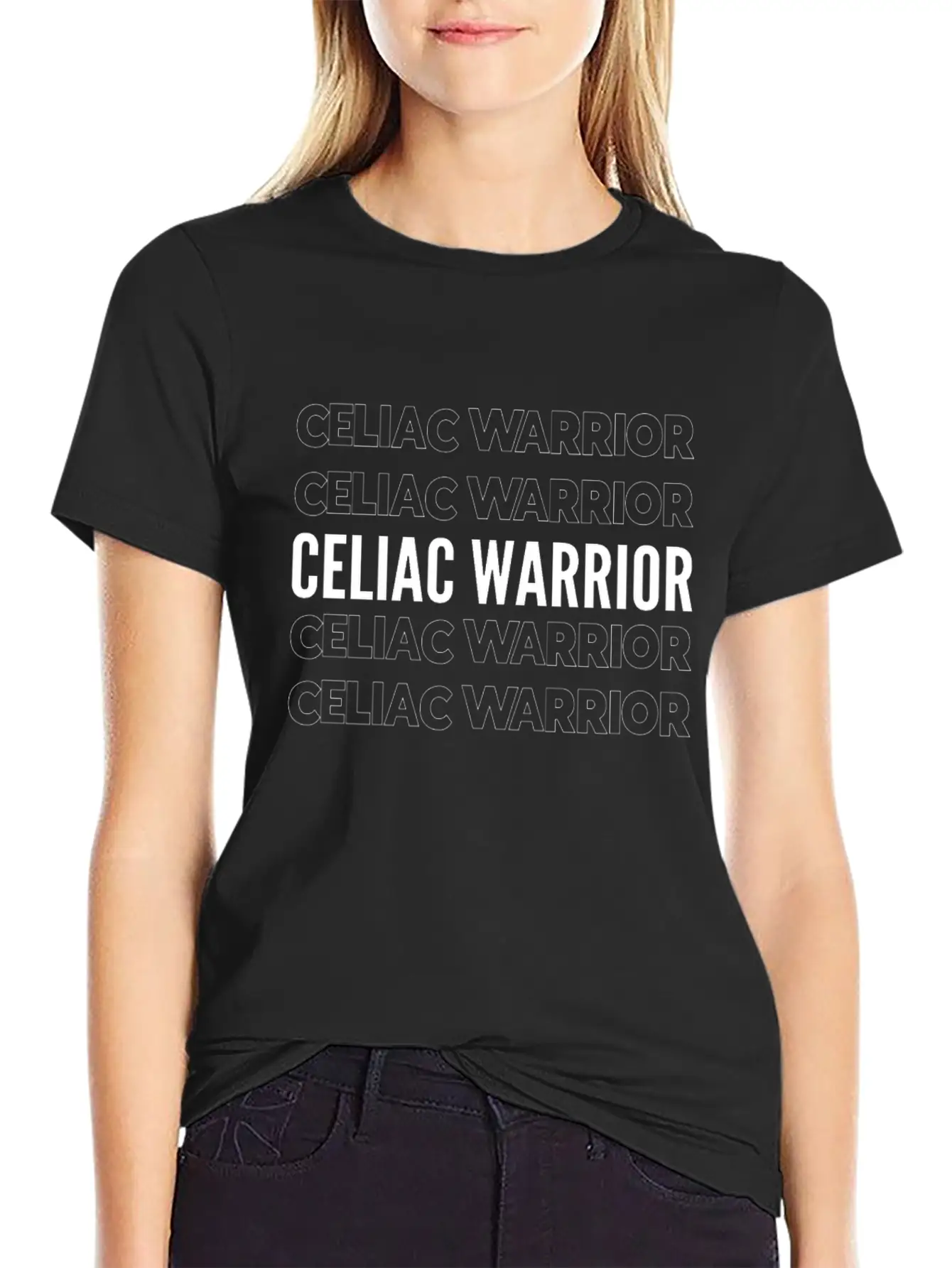 Celiac Warrior Celiac Disease Awareness Fighter Timeless Short Sleeve Tee – Comfy And Minimalist Design