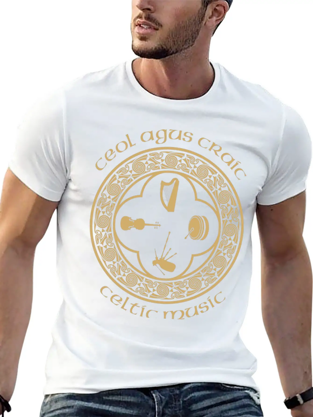 Celtic Music Essential Cotton Tee For Daily Outfits – Unisex Style