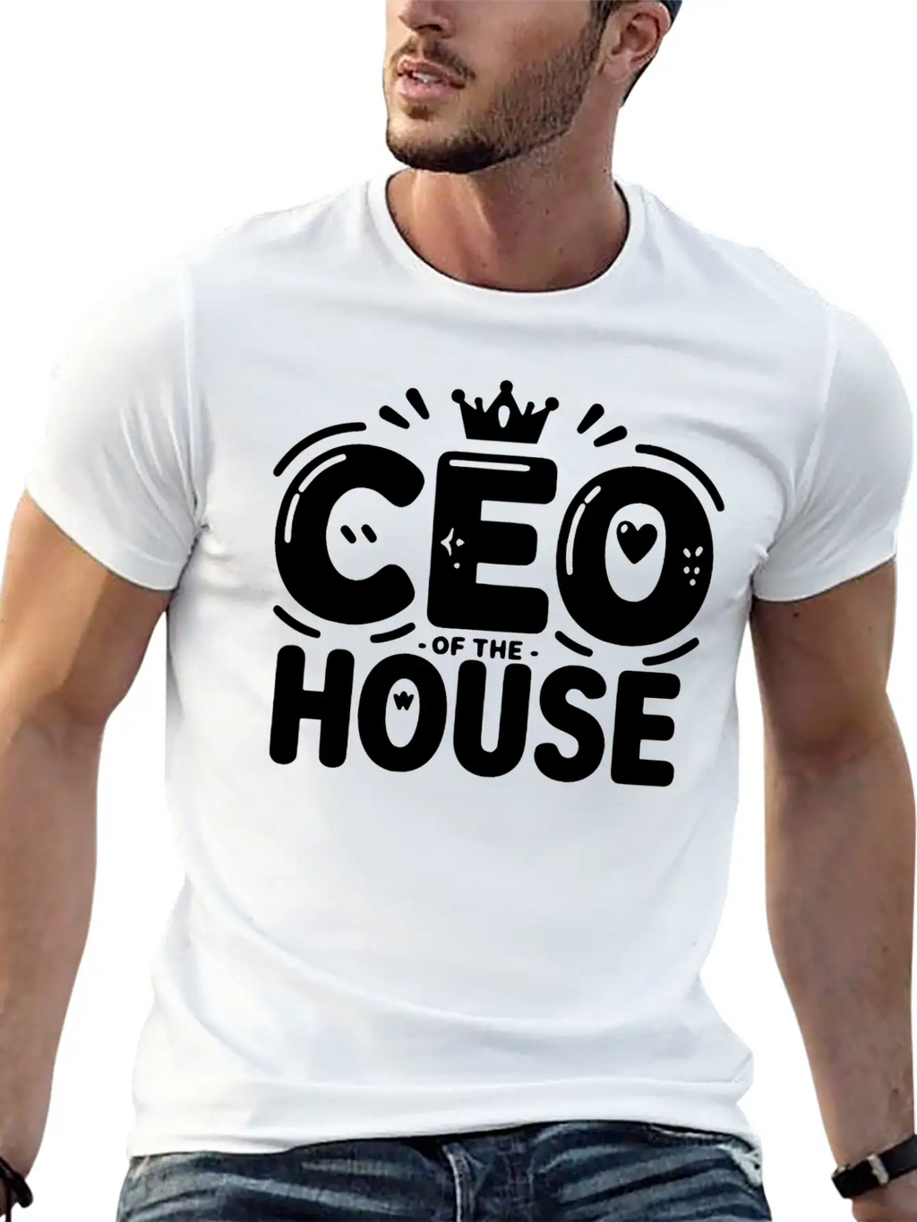 CEO Of The House Unisex Casual T-Shirt – Clean Design For Daily Comfort