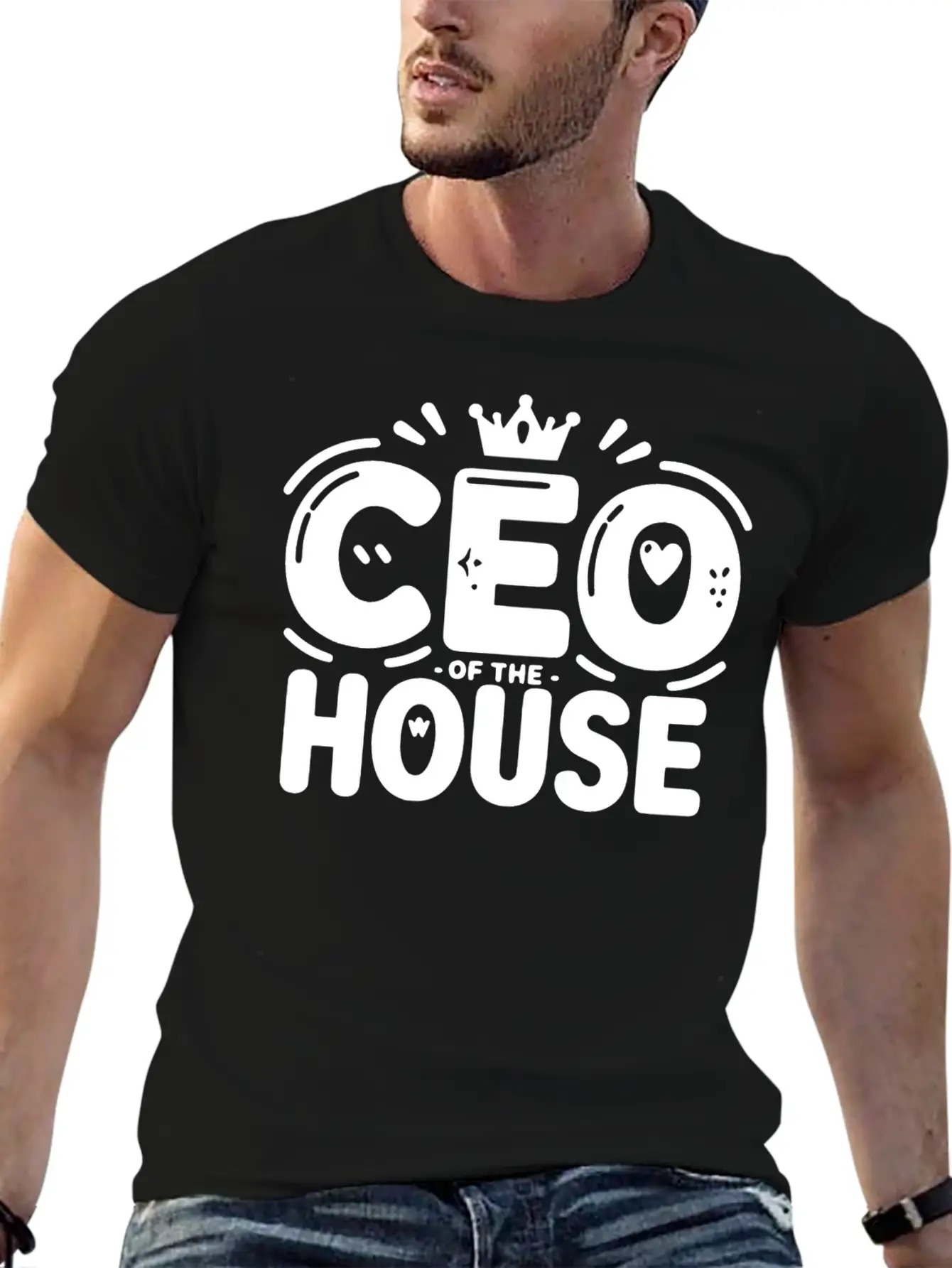 CEO Of The House Unisex Casual T-Shirt – Clean Design For Daily Comfort