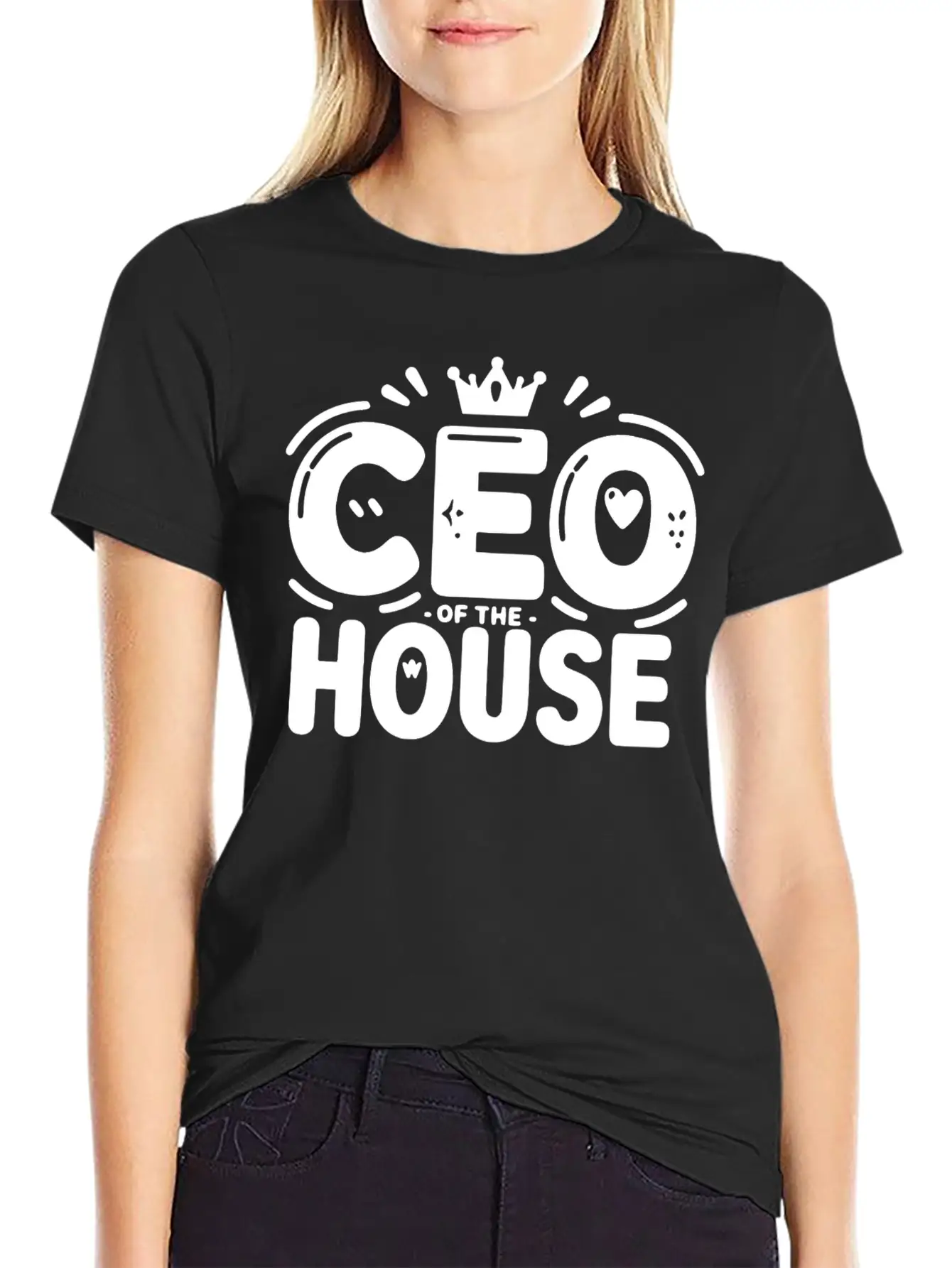 CEO Of The House Unisex Casual T-Shirt – Clean Design For Daily Comfort