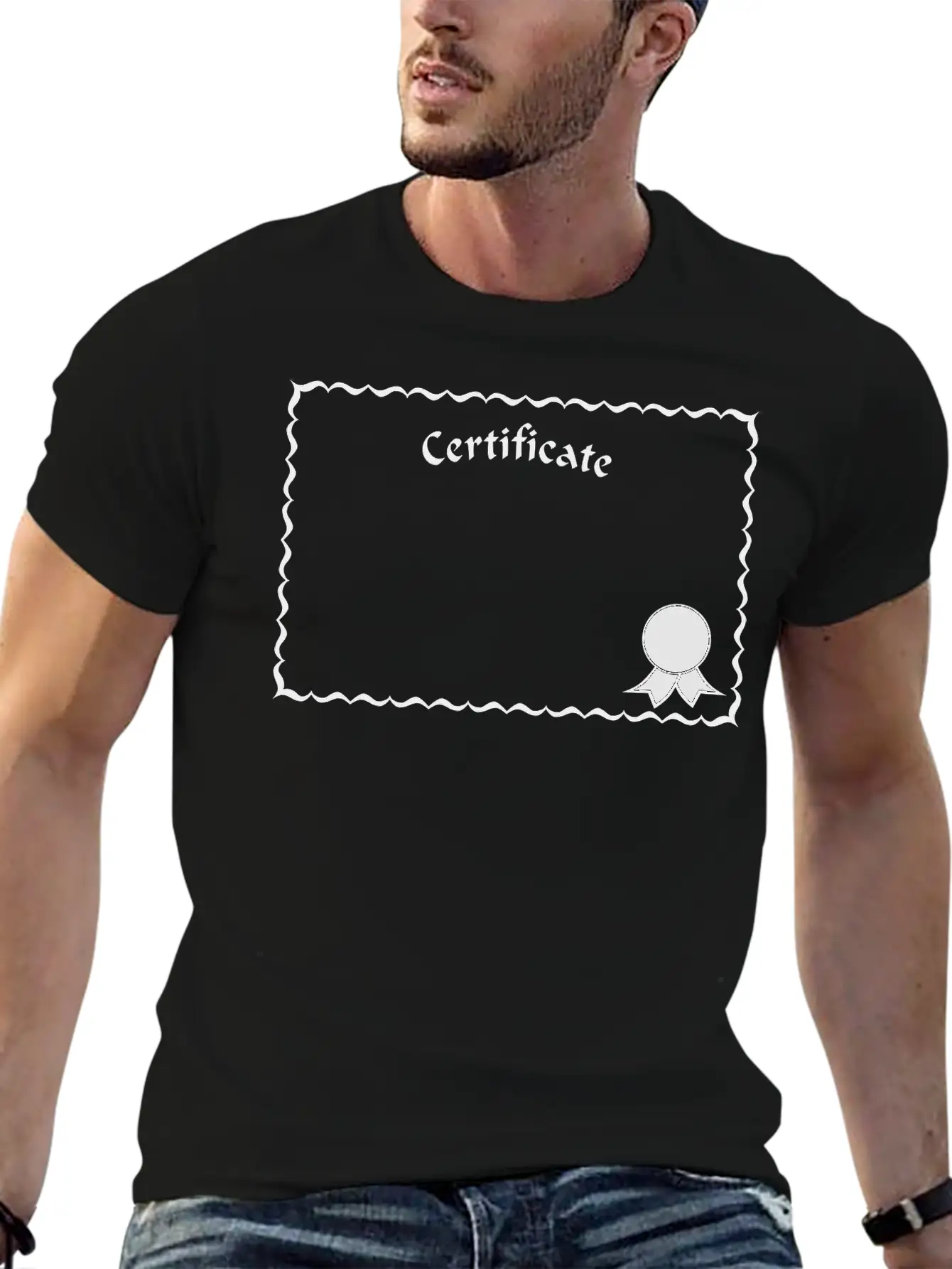 Certificate Frame Classic Cotton Tee – Unisex Comfort For Any Season