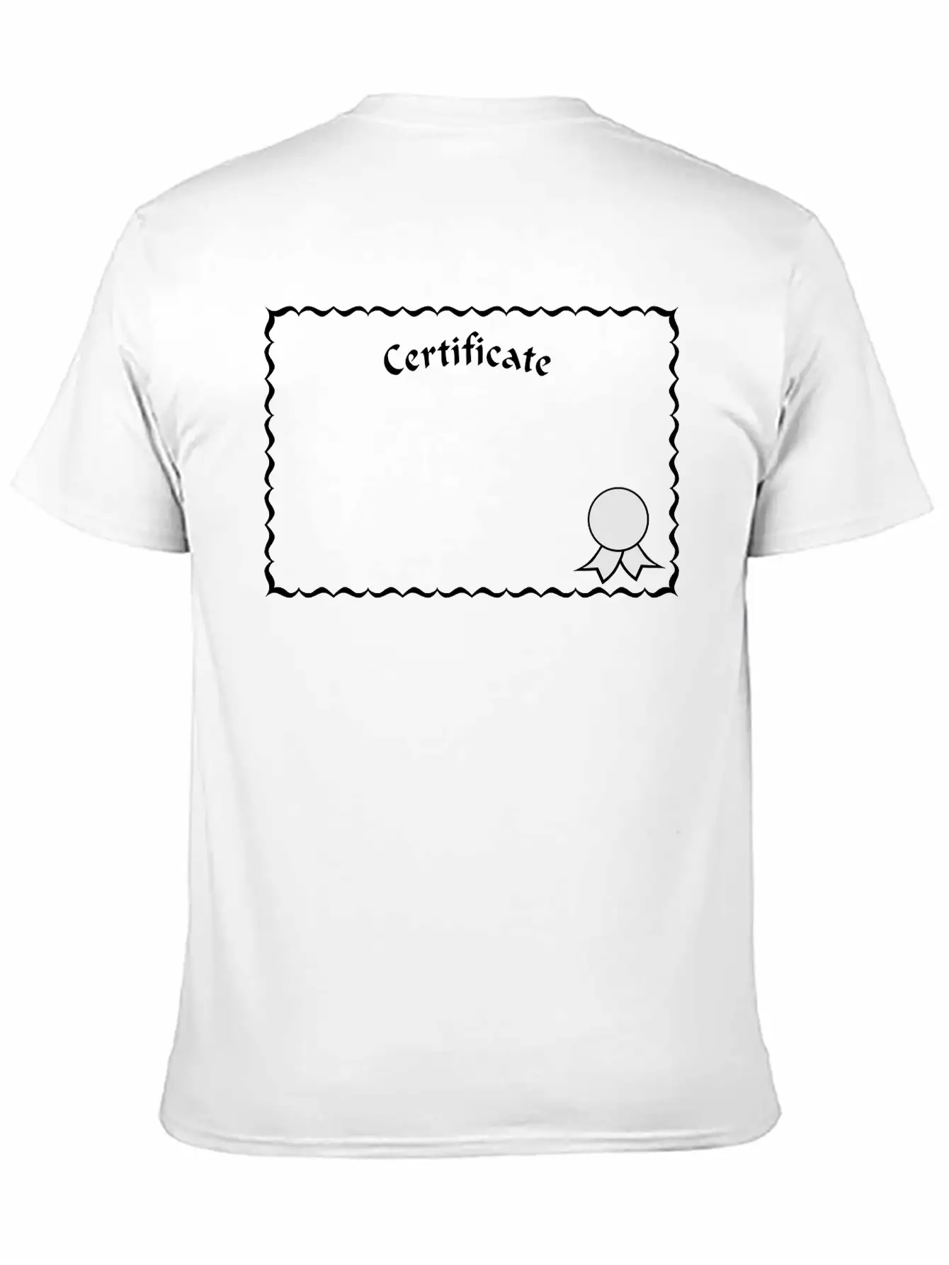 Certificate Frame Classic Cotton Tee – Unisex Comfort For Any Season