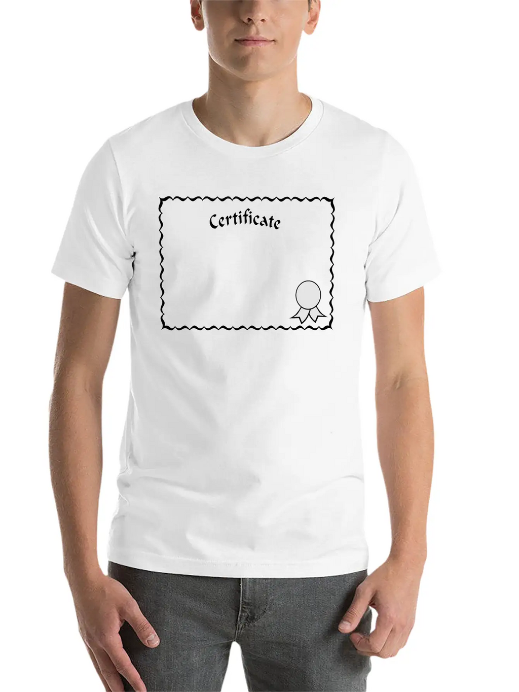 Certificate Frame Classic Cotton Tee – Unisex Comfort For Any Season