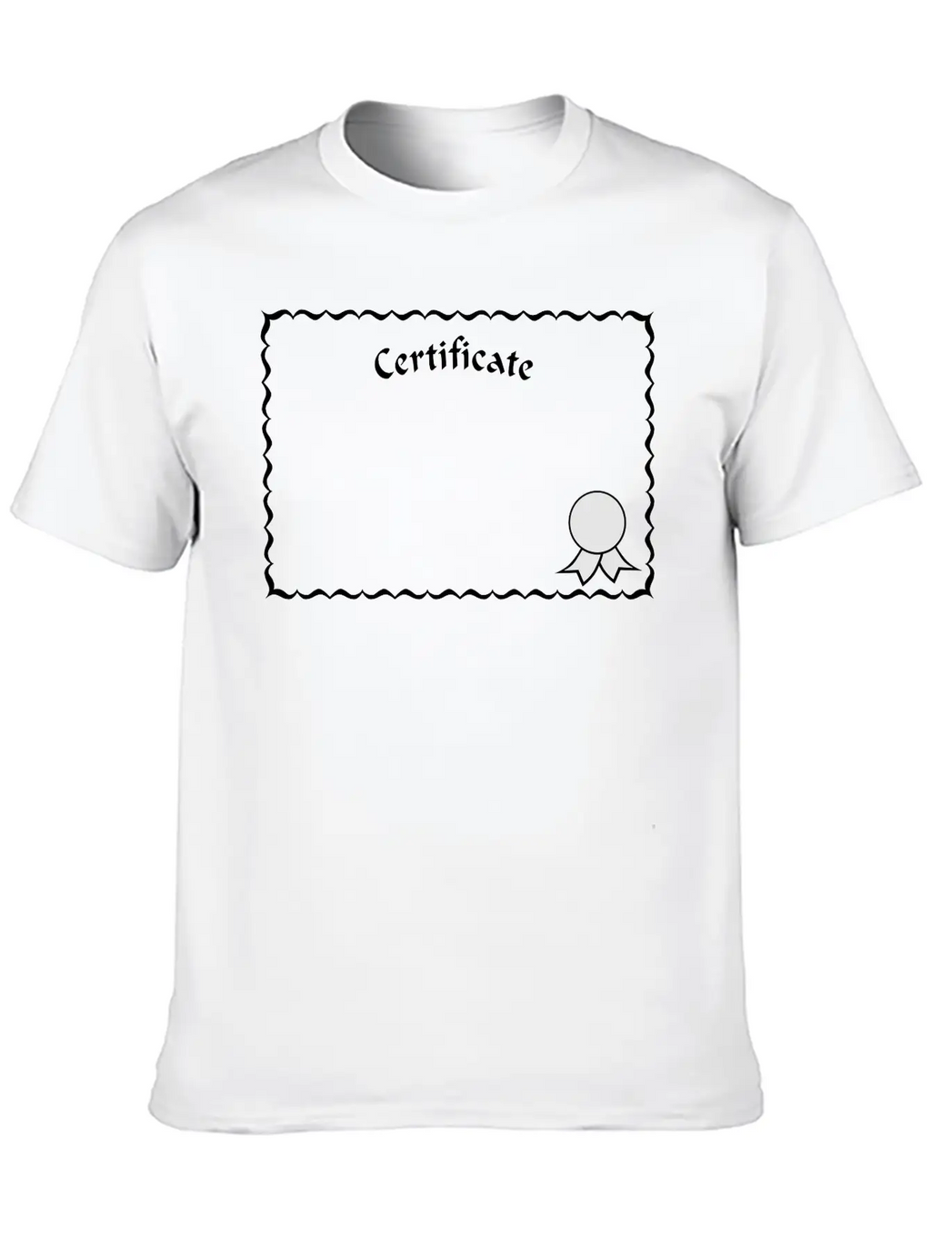 Certificate Frame Classic Cotton Tee – Unisex Comfort For Any Season
