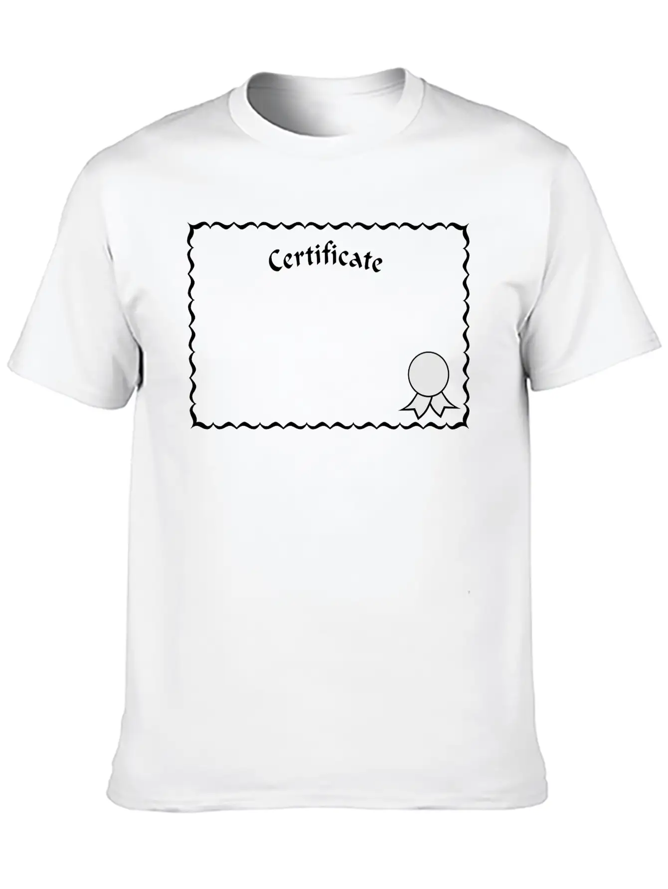 Certificate Frame Classic Cotton Tee – Unisex Comfort For Any Season