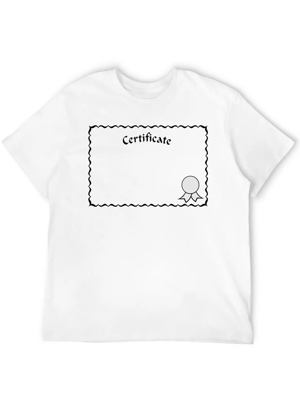Certificate Frame Classic Cotton Tee – Unisex Comfort For Any Season