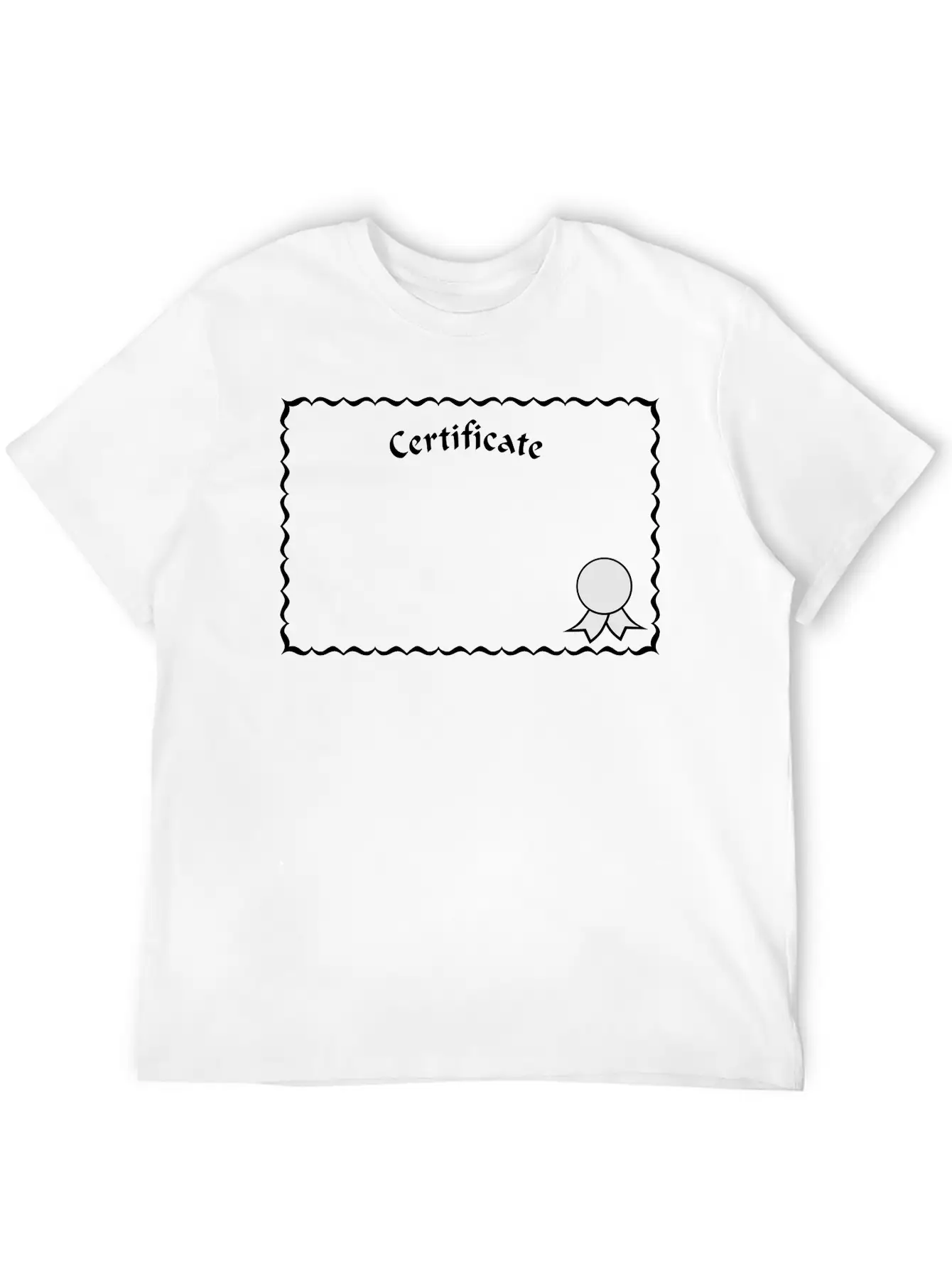 Certificate Frame Classic Cotton Tee – Unisex Comfort For Any Season