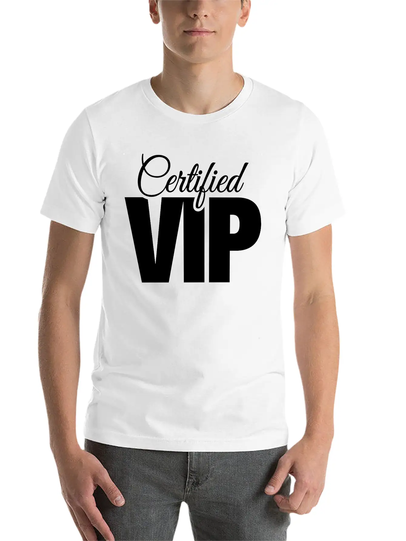 Certified_vip_ya1 Classic Cotton Tee – Unisex Comfort For Any Season