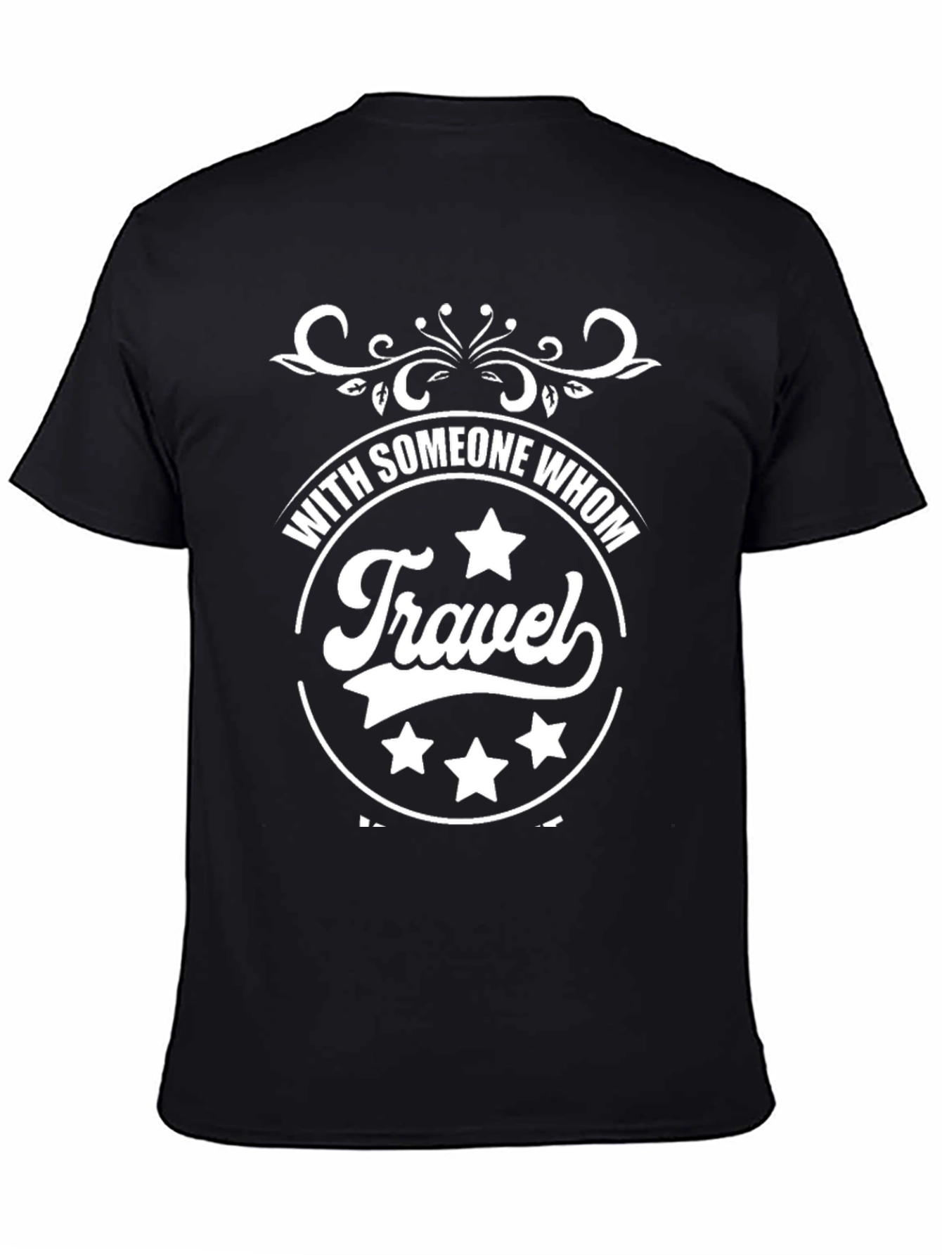 Travel T-Shirt With Star Graphic