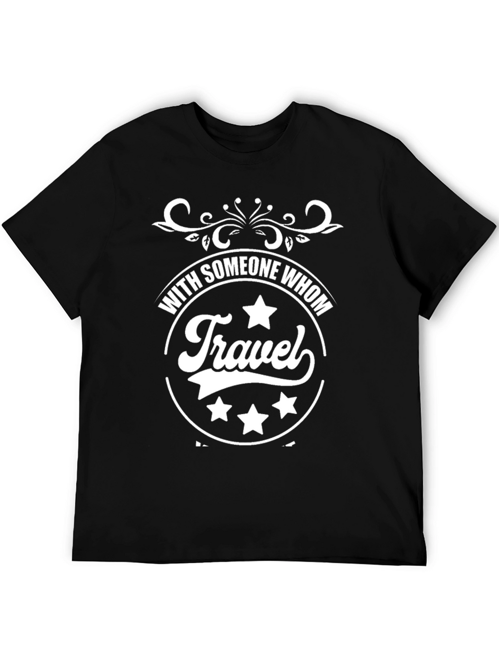 Travel T-Shirt With Star Graphic