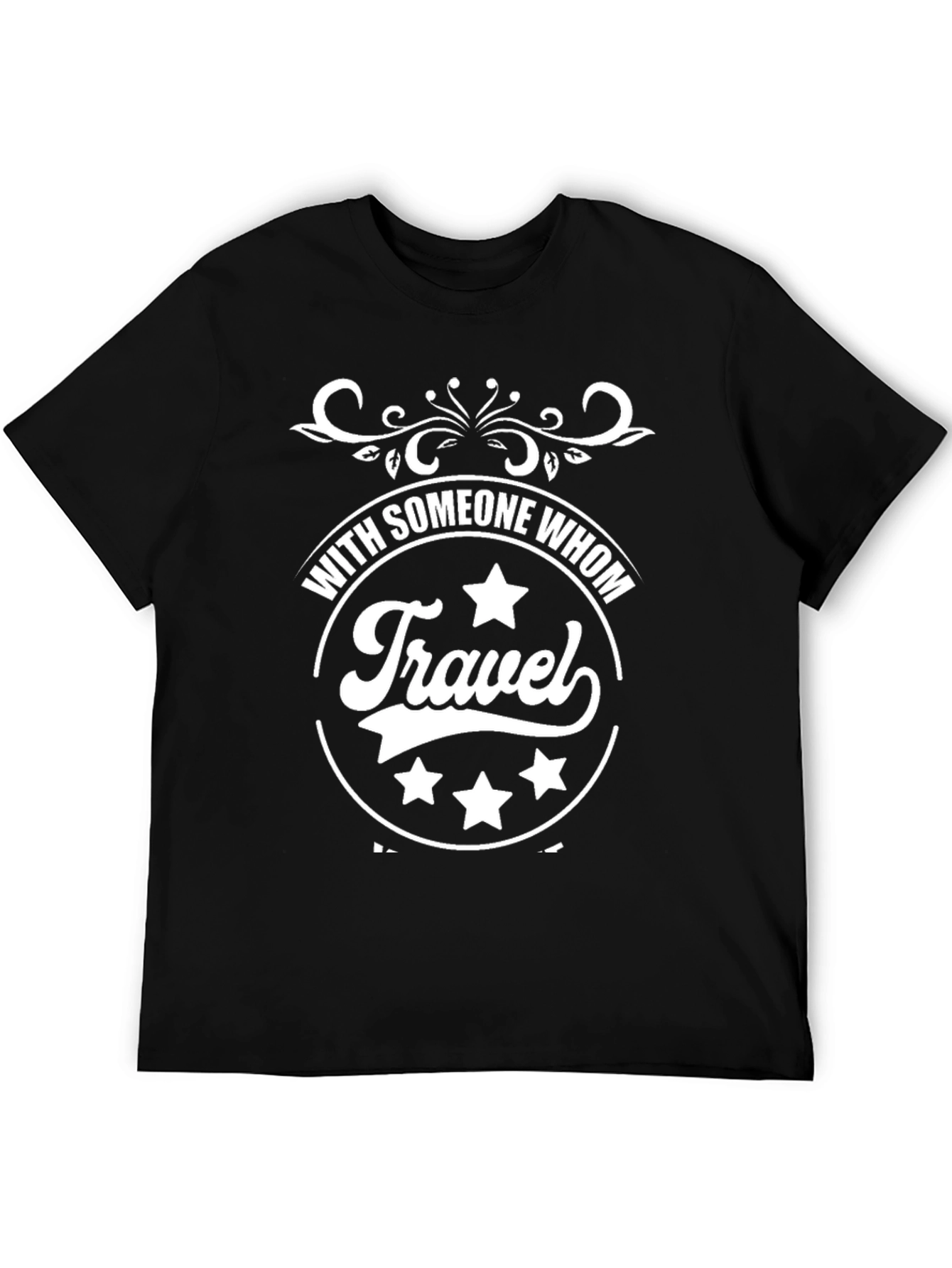 Travel T-Shirt With Star Graphic