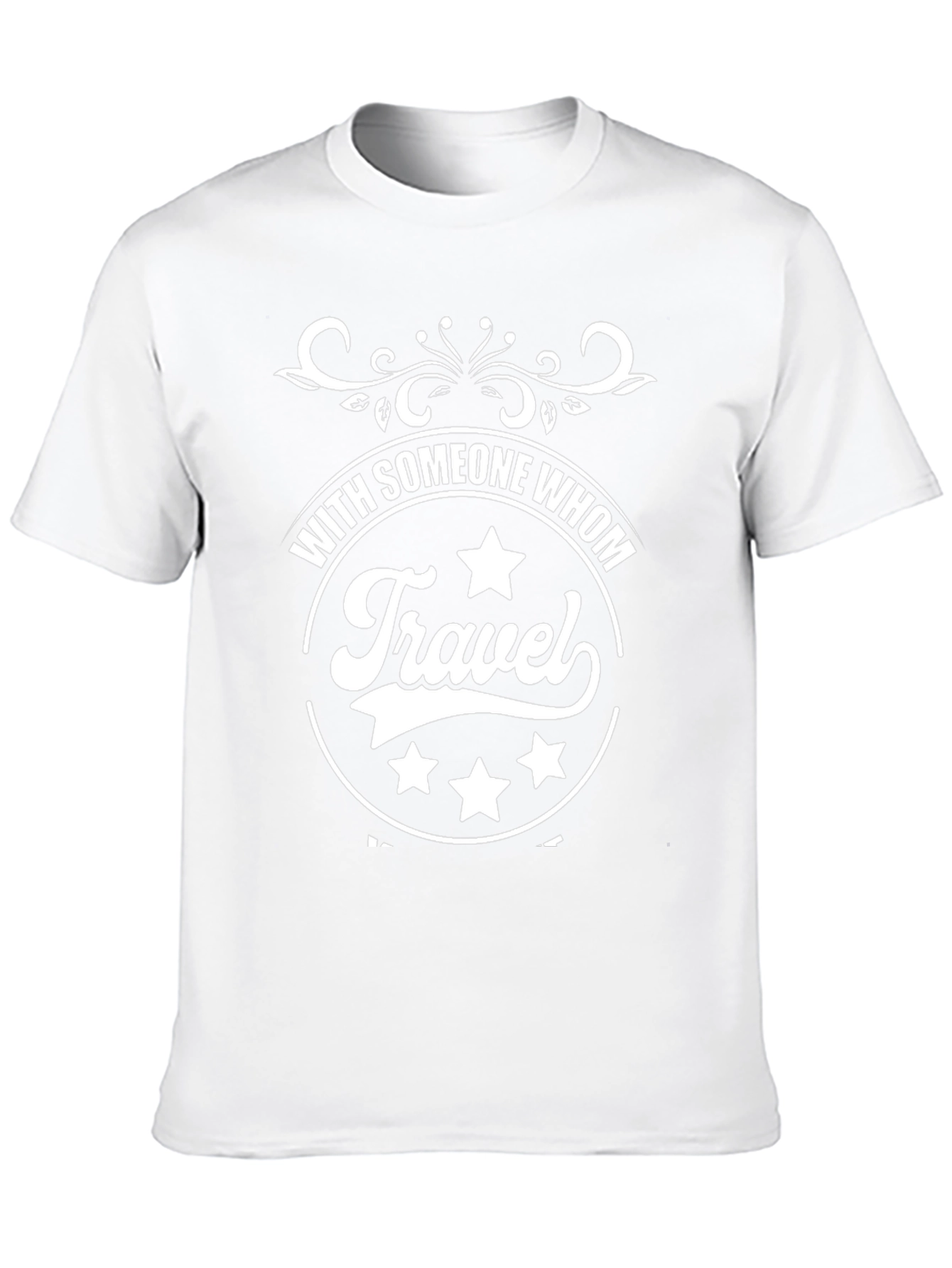 Travel T-Shirt With Star Graphic