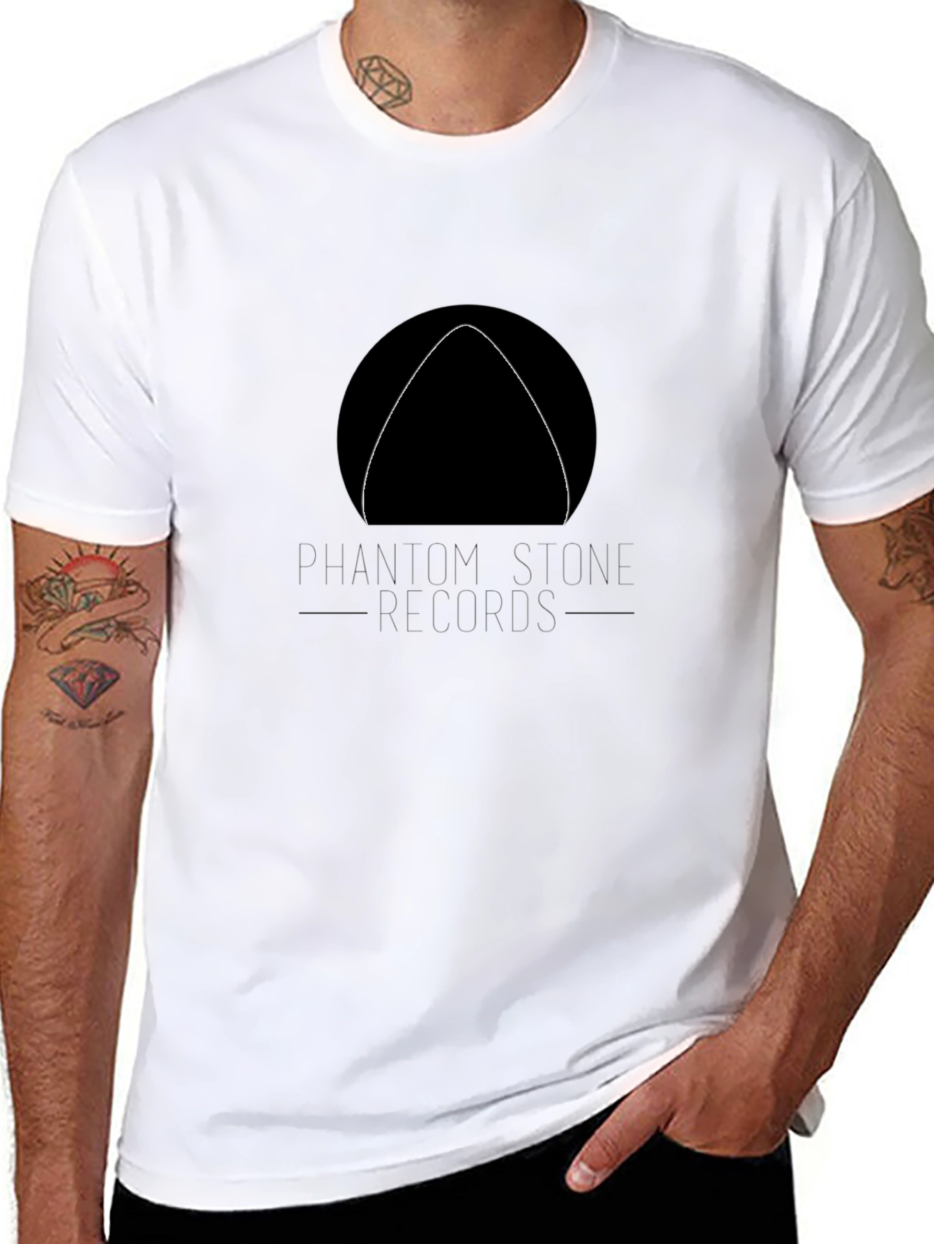 Phantom Stone Records Black T-Shirt