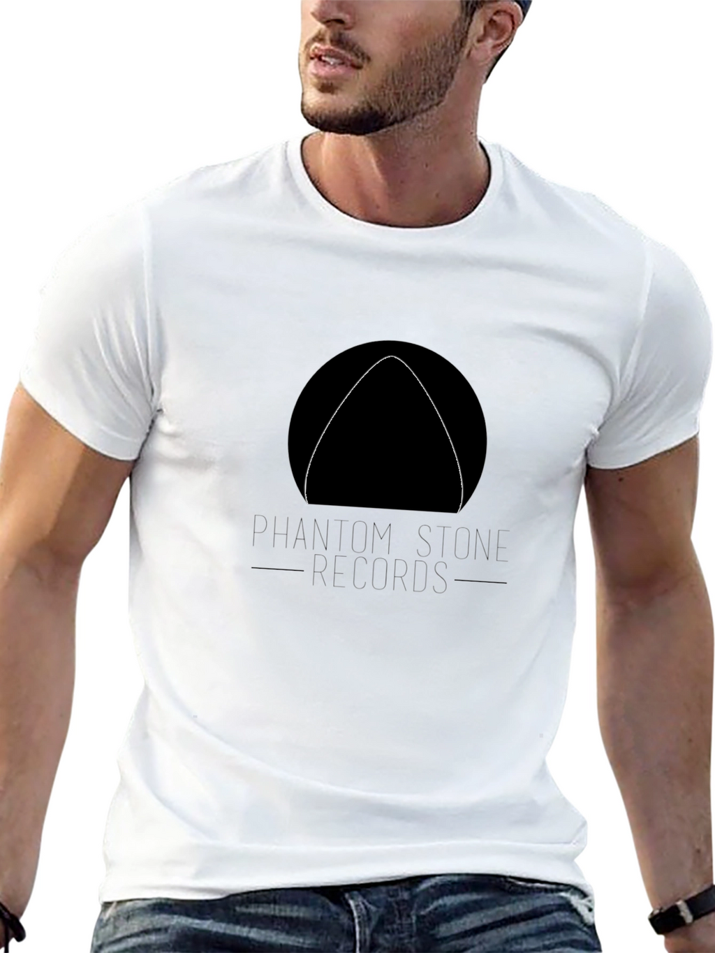 Phantom Stone Records Black T-Shirt