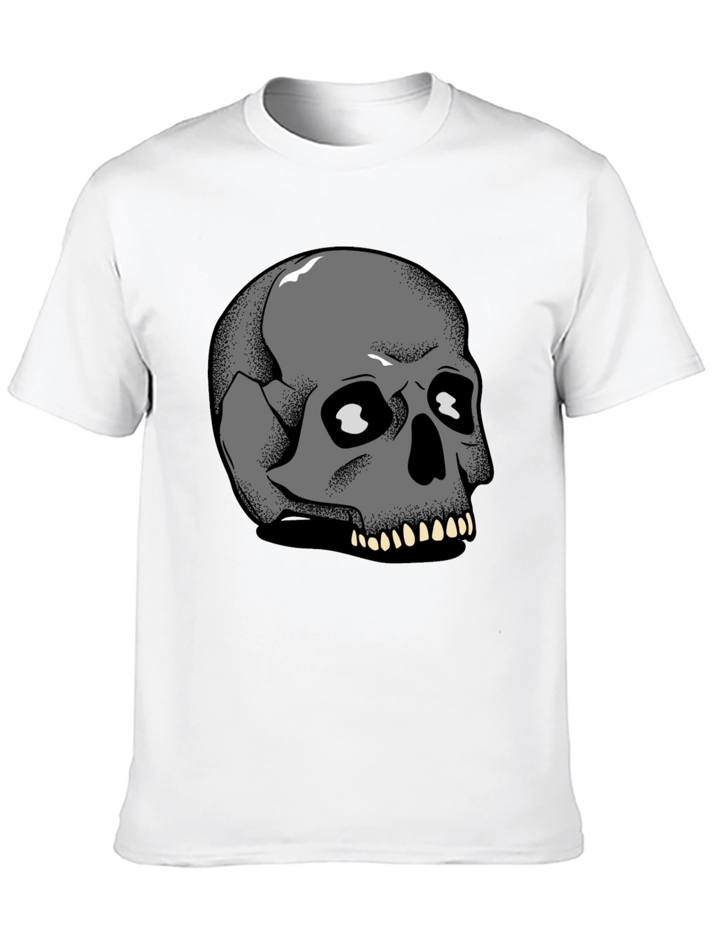 Skull Graphic Tee - Mens Black T-Shirt