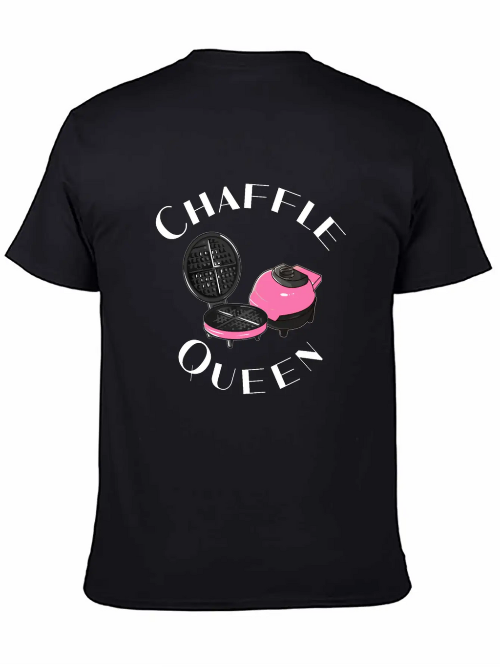 Chaffle Queen Keto Chaffle Waffle Lover Basic Graphic T-Shirt – Daily Comfort In Soft Cotton