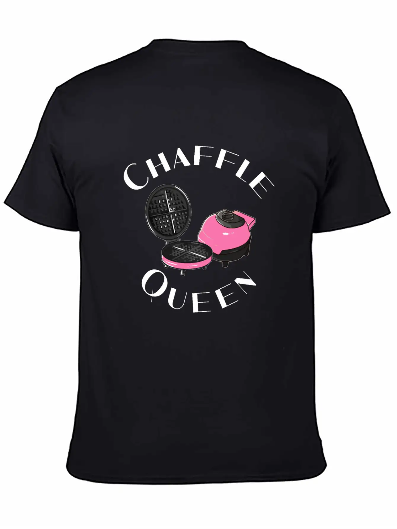 Chaffle Queen Keto Chaffle Waffle Lover Basic Graphic T-Shirt – Daily Comfort In Soft Cotton