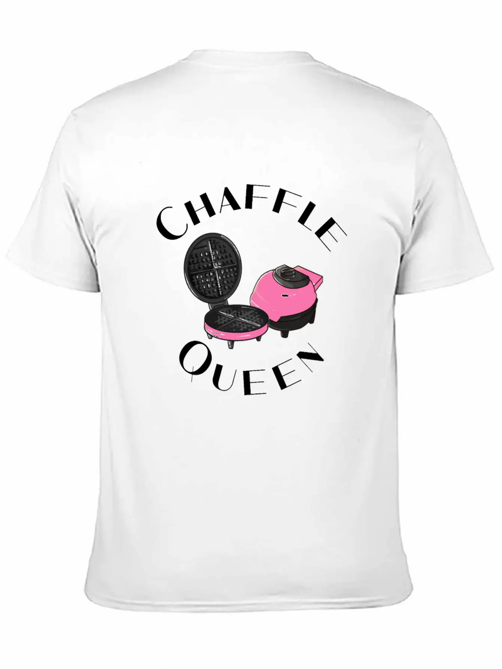 Chaffle Queen Keto Chaffle Waffle Lover Basic Graphic T-Shirt – Daily Comfort In Soft Cotton