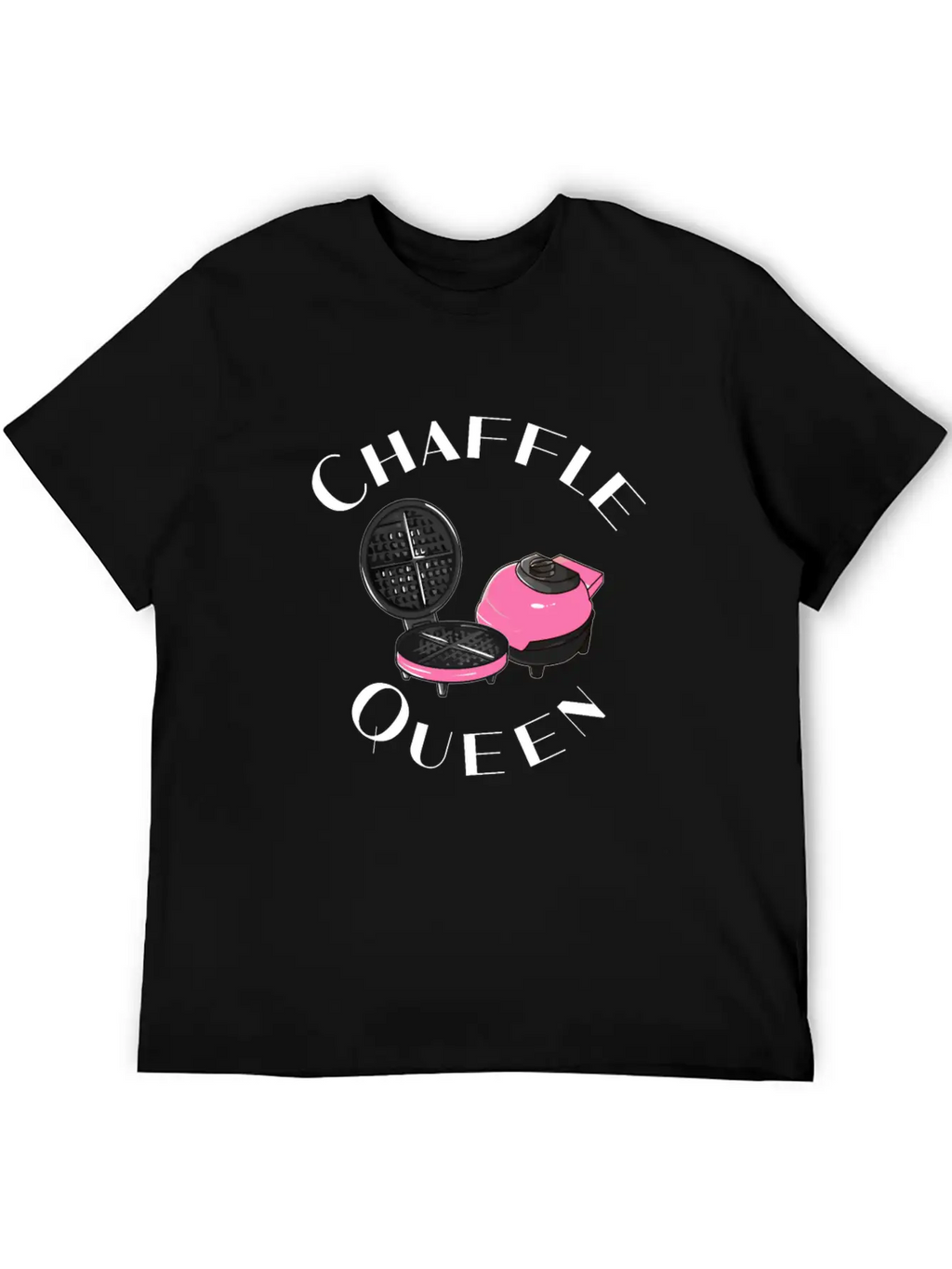 Chaffle Queen Keto Chaffle Waffle Lover Basic Graphic T-Shirt – Daily Comfort In Soft Cotton
