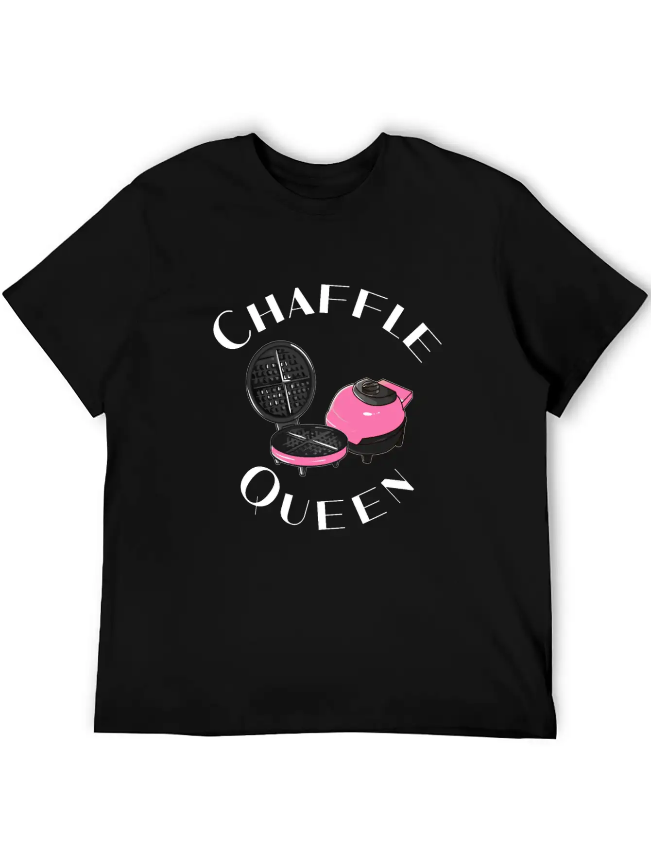 Chaffle Queen Keto Chaffle Waffle Lover Basic Graphic T-Shirt – Daily Comfort In Soft Cotton