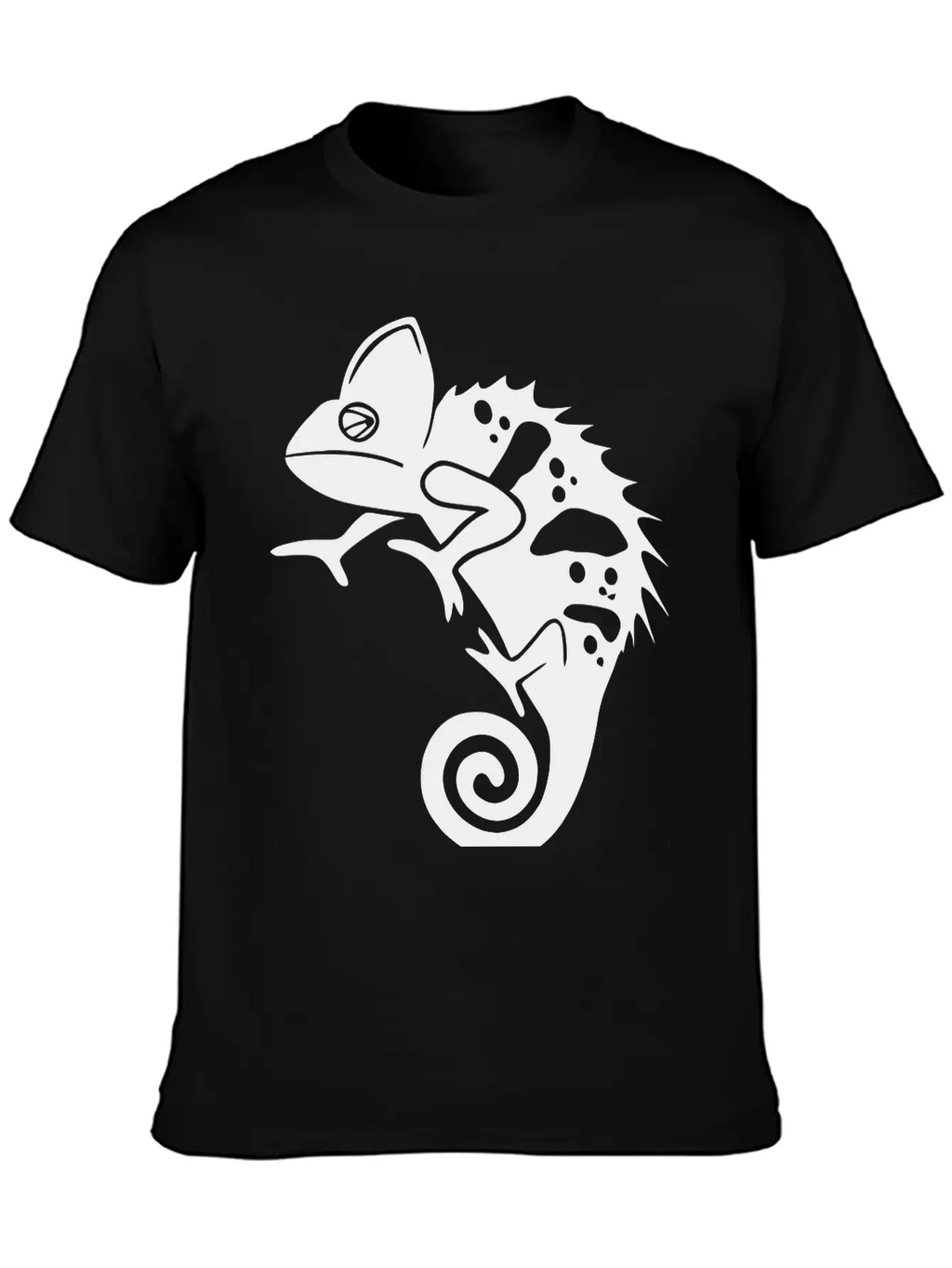 Chameleon Unisex Casual T-Shirt – Clean Design For Daily Comfort