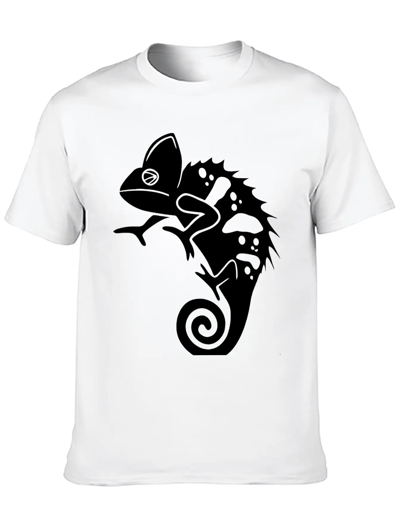 Chameleon Unisex Casual T-Shirt – Clean Design For Daily Comfort