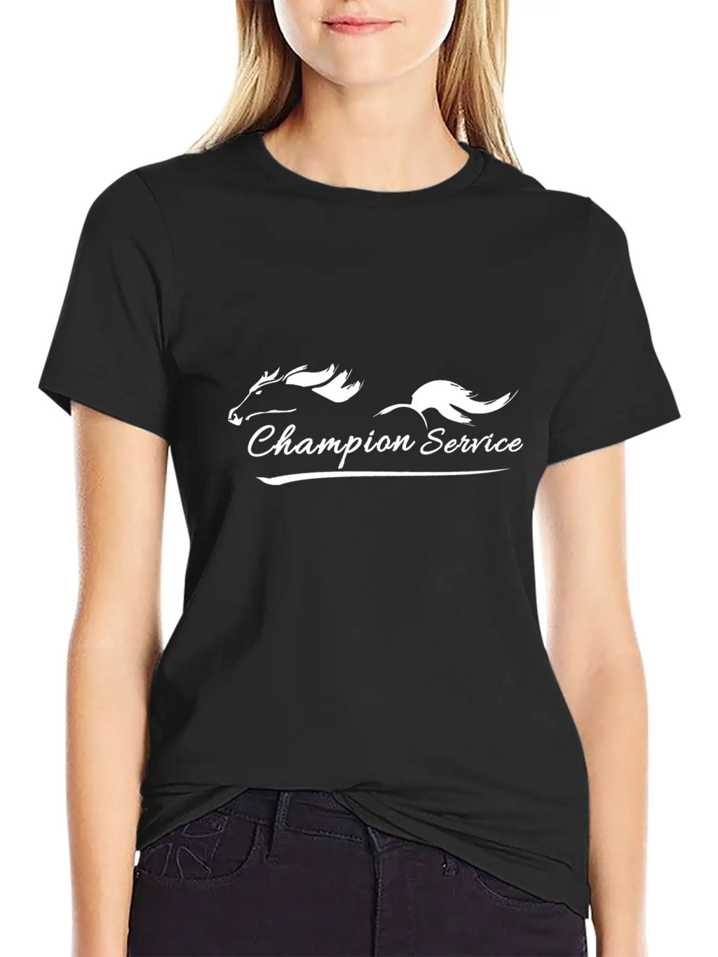 Champion Service Tournament Moron Classic Cotton Tee – Unisex Comfort For Any Season
