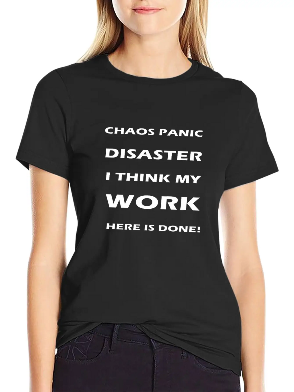 Chaos Panic Stylish Everyday T-Shirt – Unisex Basic Cotton Tee