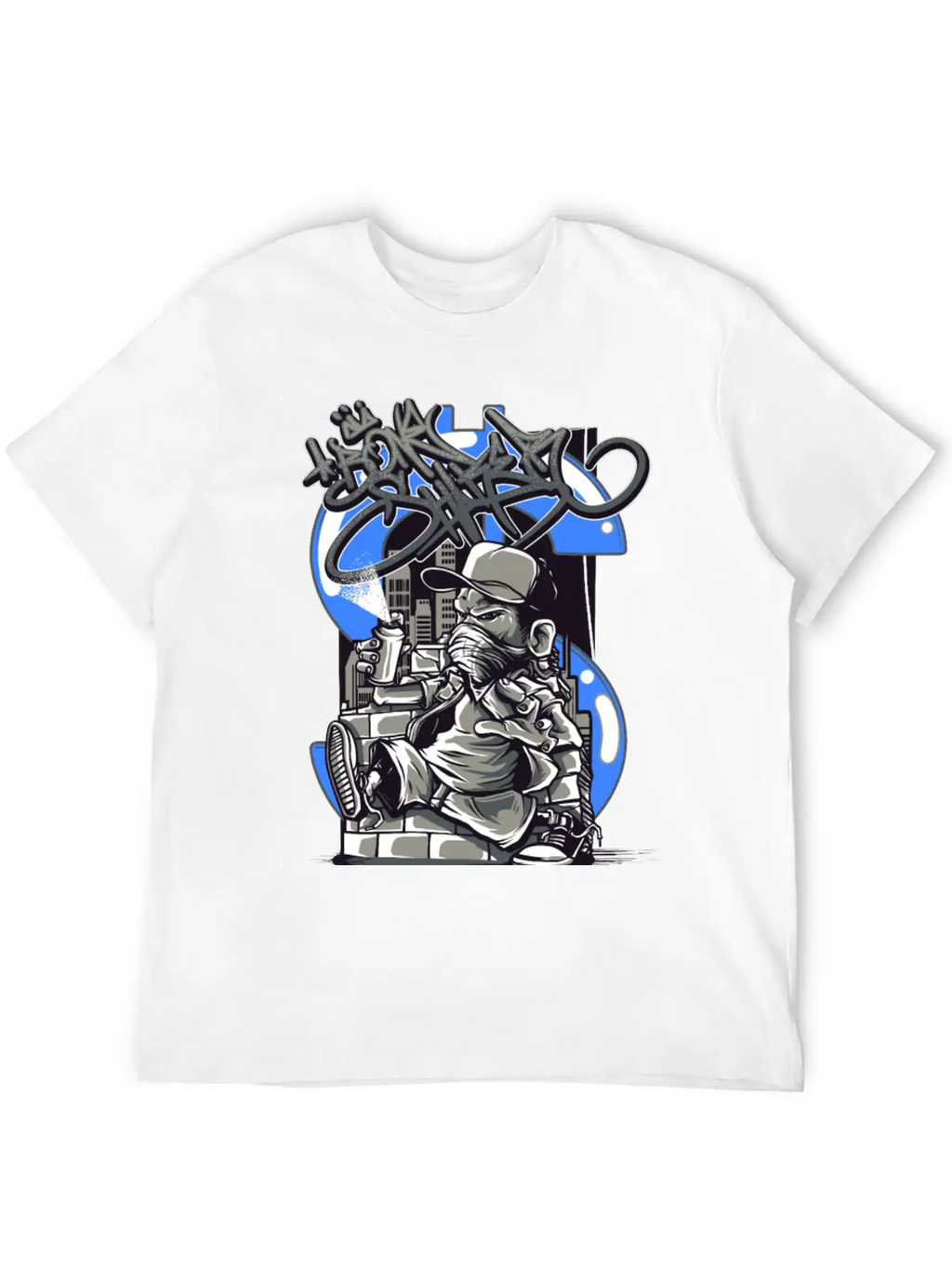Character Art Essential Cotton Tee For Daily Outfits – Unisex Style
