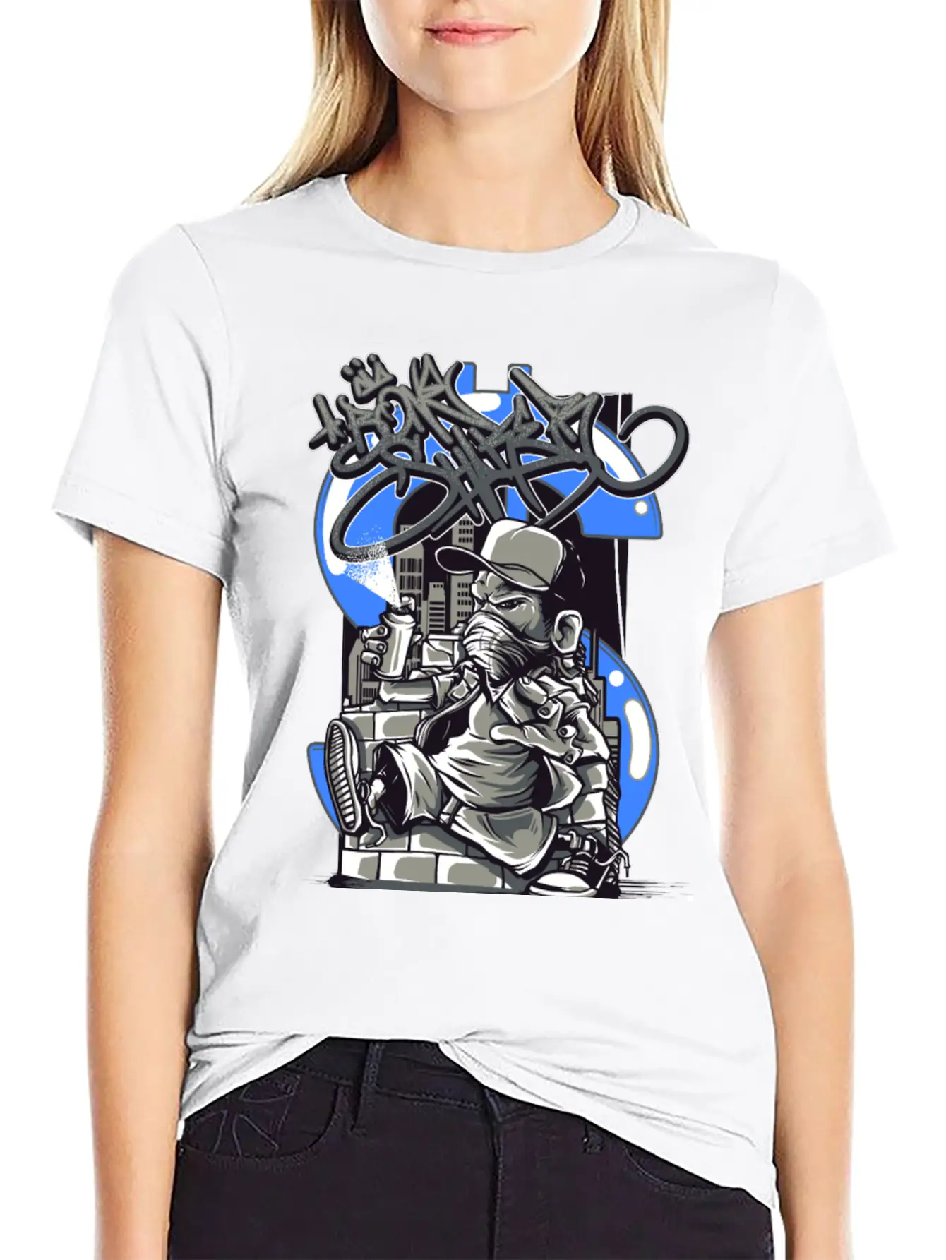Character Art Essential Cotton Tee For Daily Outfits – Unisex Style