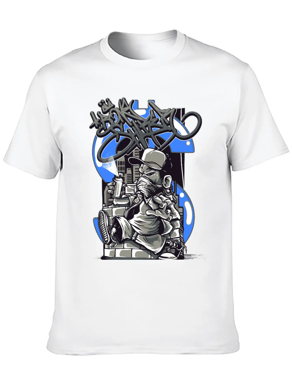 Character Art Essential Cotton Tee For Daily Outfits – Unisex Style