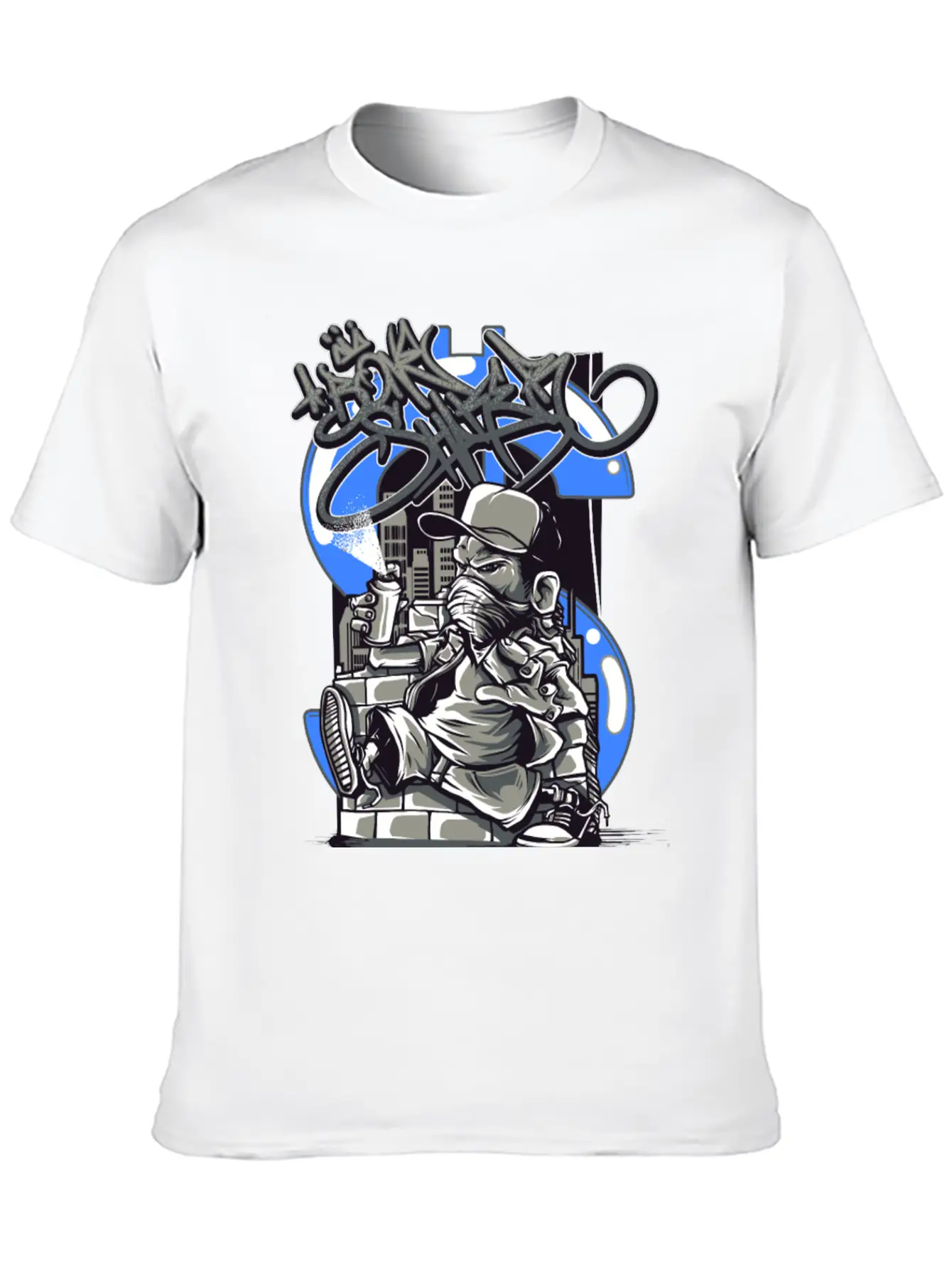 Character Art Essential Cotton Tee For Daily Outfits – Unisex Style