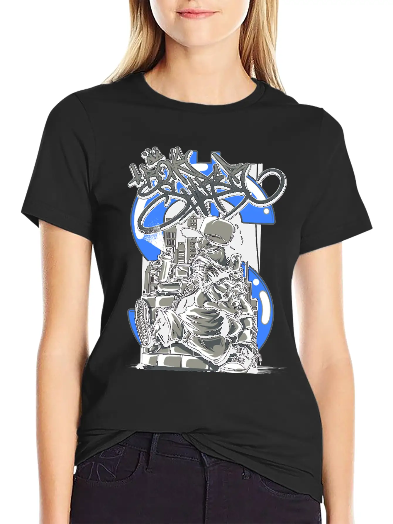 Character Art Essential Cotton Tee For Daily Outfits – Unisex Style