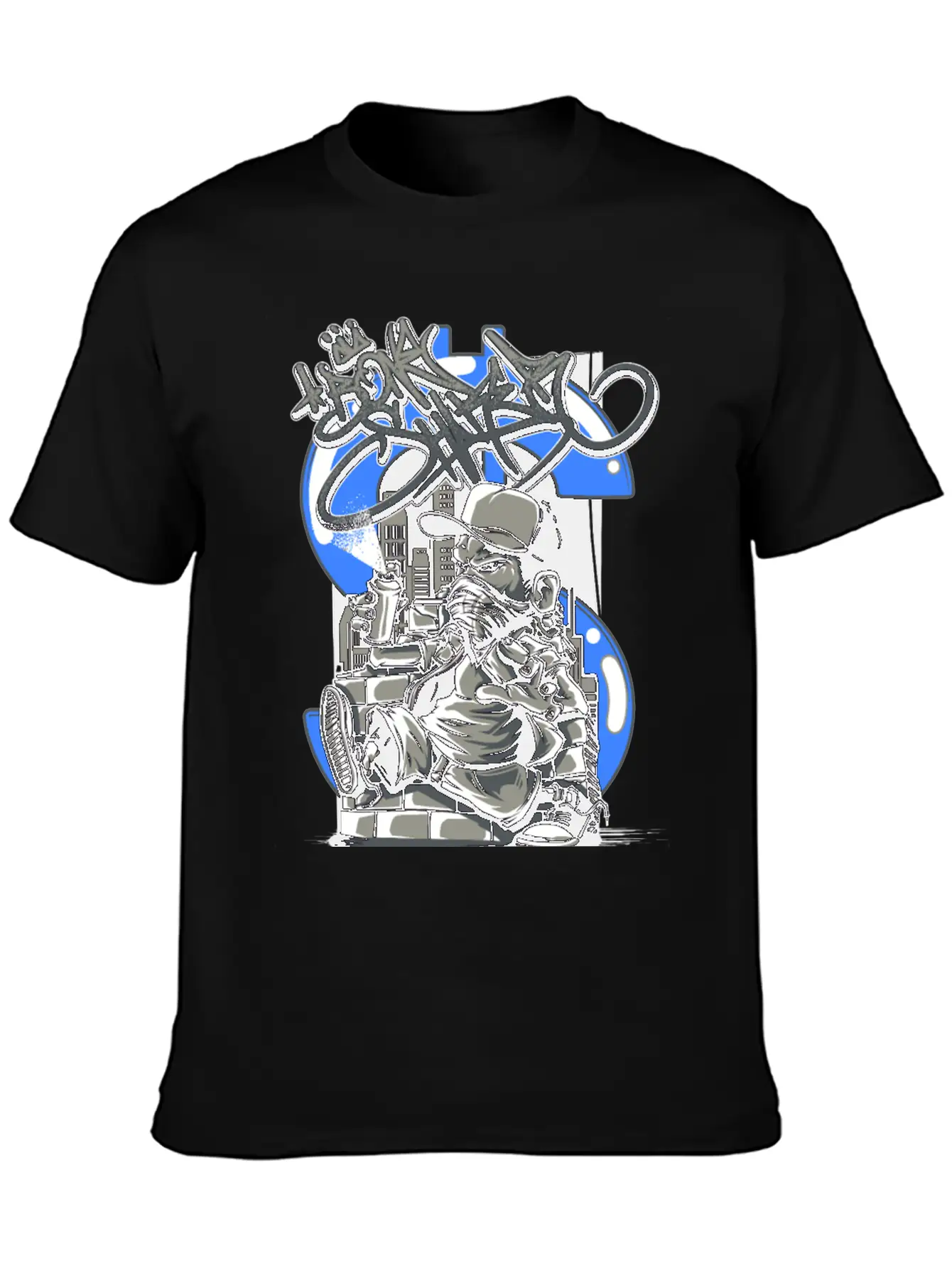 Character Art Essential Cotton Tee For Daily Outfits – Unisex Style