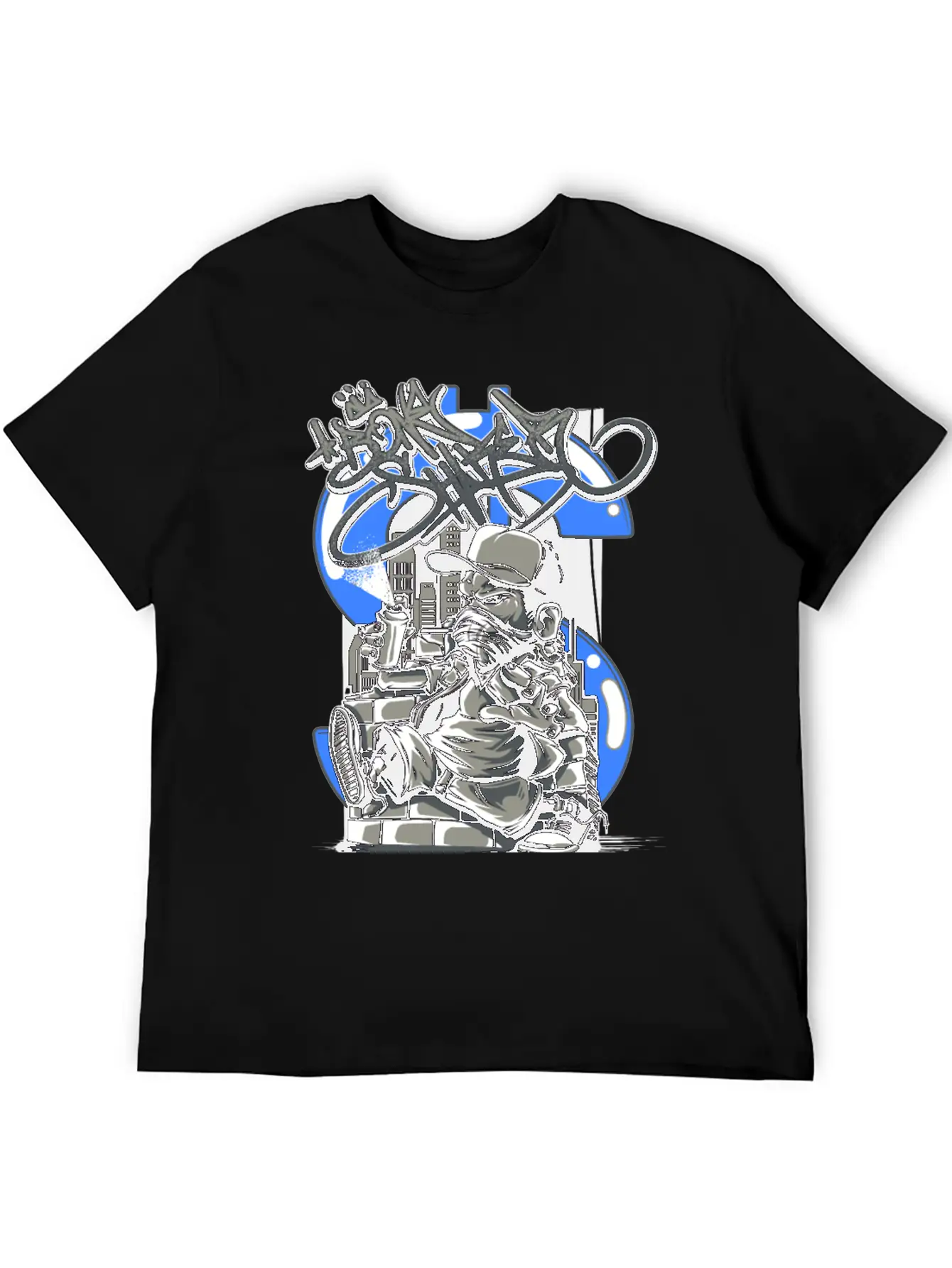 Character Art Essential Cotton Tee For Daily Outfits – Unisex Style