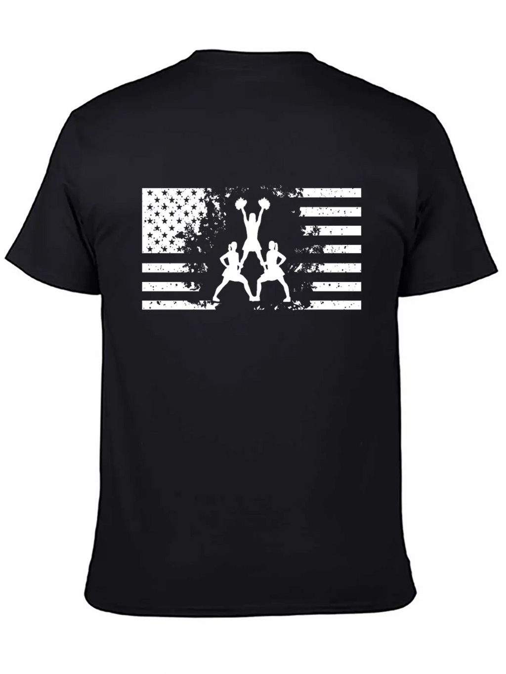 Cheerleading Flag Shirt Classic Cotton Tee – Unisex Comfort For Any Season