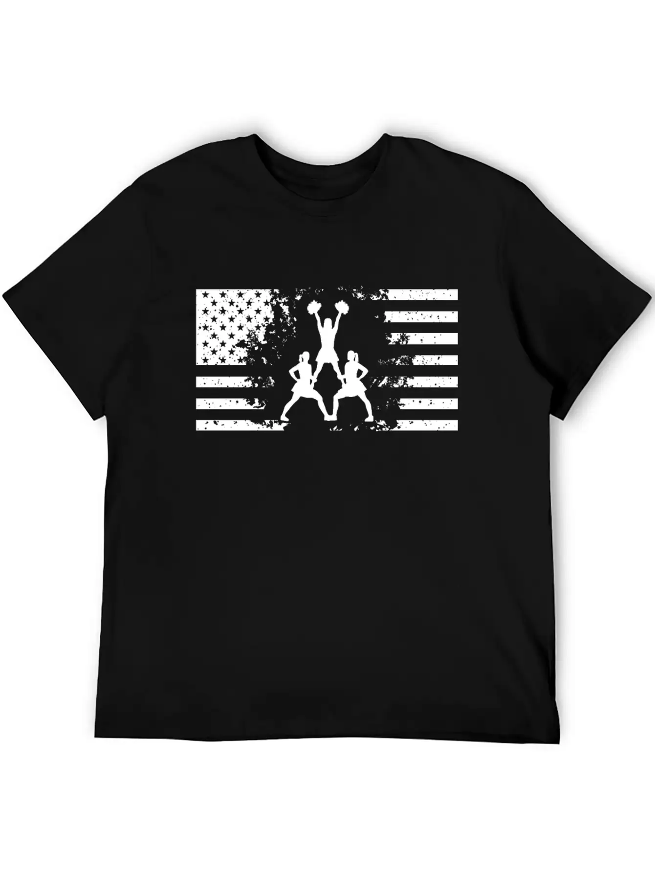 Cheerleading Flag Shirt Classic Cotton Tee – Unisex Comfort For Any Season