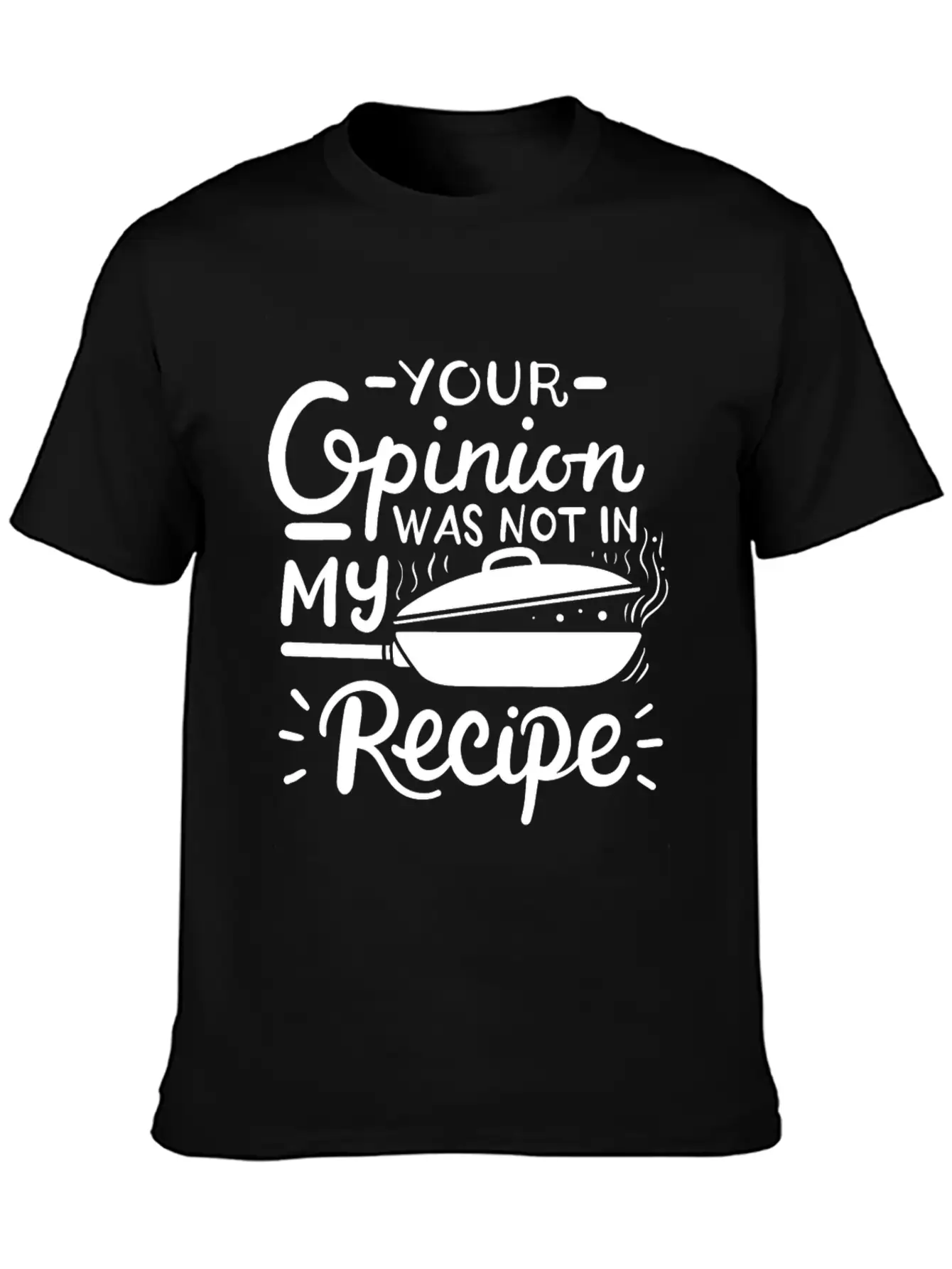 Chef Cook Recipe Cooking Breathable Graphic T-Shirt – Perfect For Casual Days