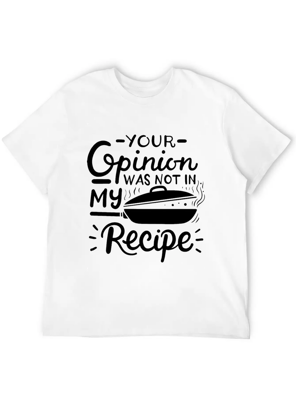 Chef Cook Recipe Cooking Breathable Graphic T-Shirt – Perfect For Casual Days