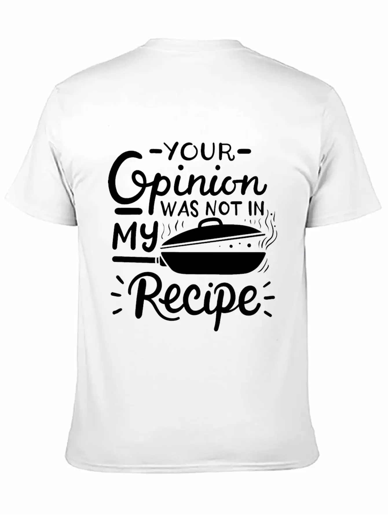 Chef Cook Recipe Cooking Breathable Graphic T-Shirt – Perfect For Casual Days