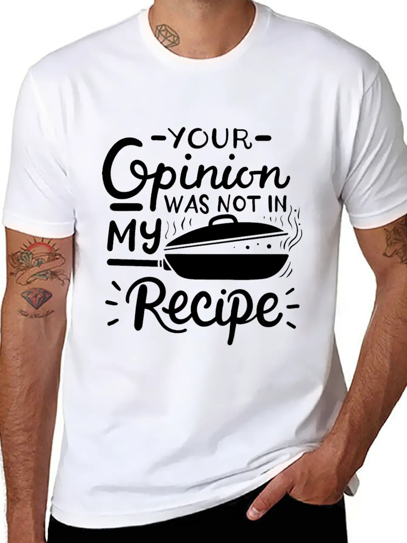 Chef Cook Recipe Cooking Breathable Graphic T-Shirt – Perfect For Casual Days
